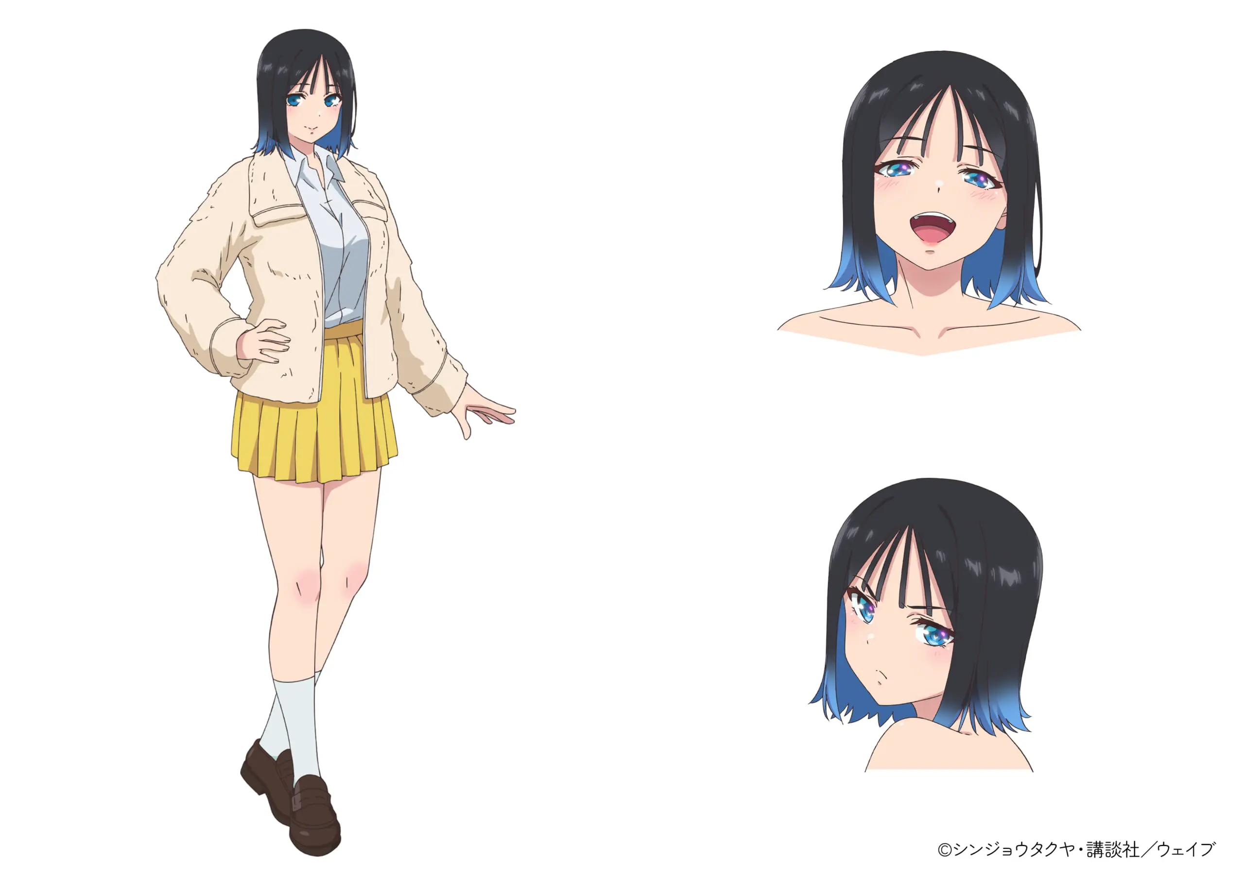 character_design kitahara_aoba sawaranaide_kotesashi-kun seifuku tagme