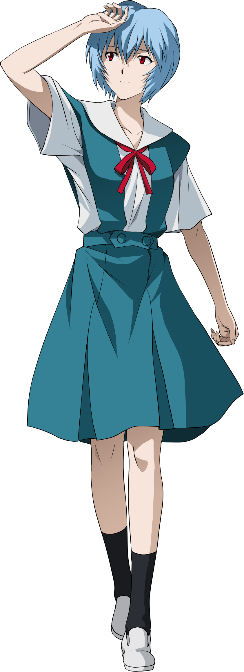 ayanami_rei neon_genesis_evangelion seifuku tagme transparent_png