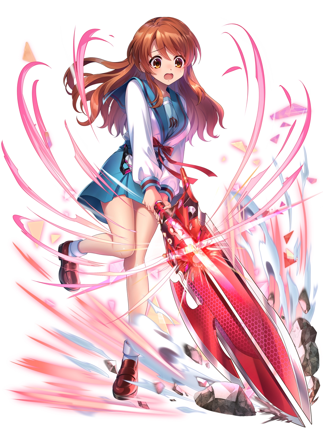 asahina_mikuru mahou_tsukai_to_kuroneko_no_wiz seifuku suzumiya_haruhi_no_yuuutsu sword tagme