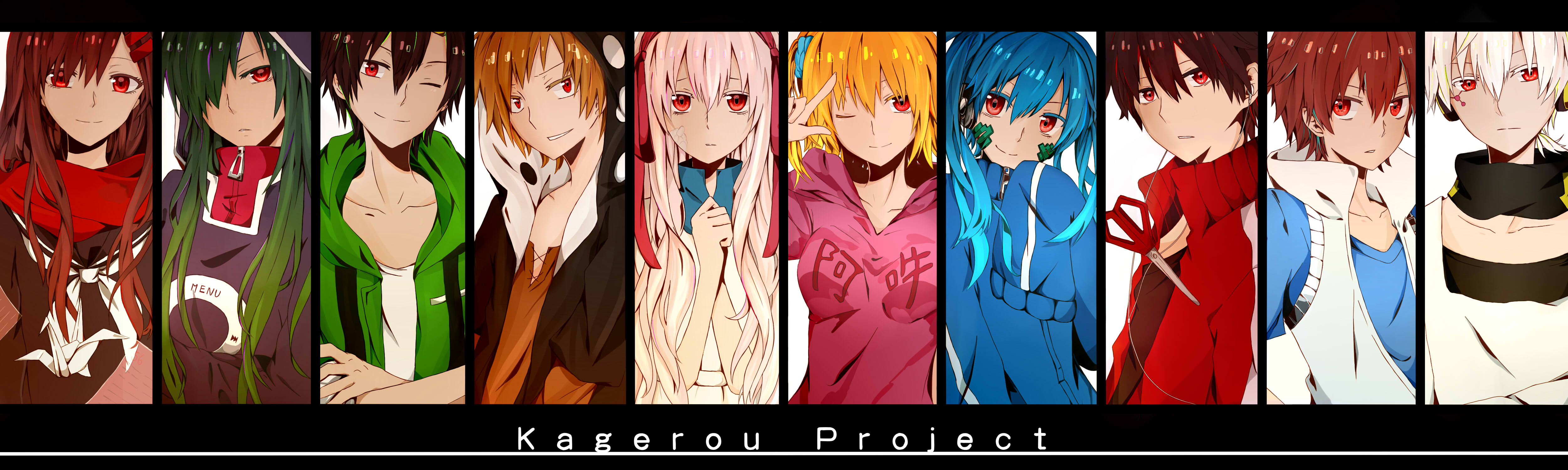 Mekakucity Actors[] Kagerou Project Characters by