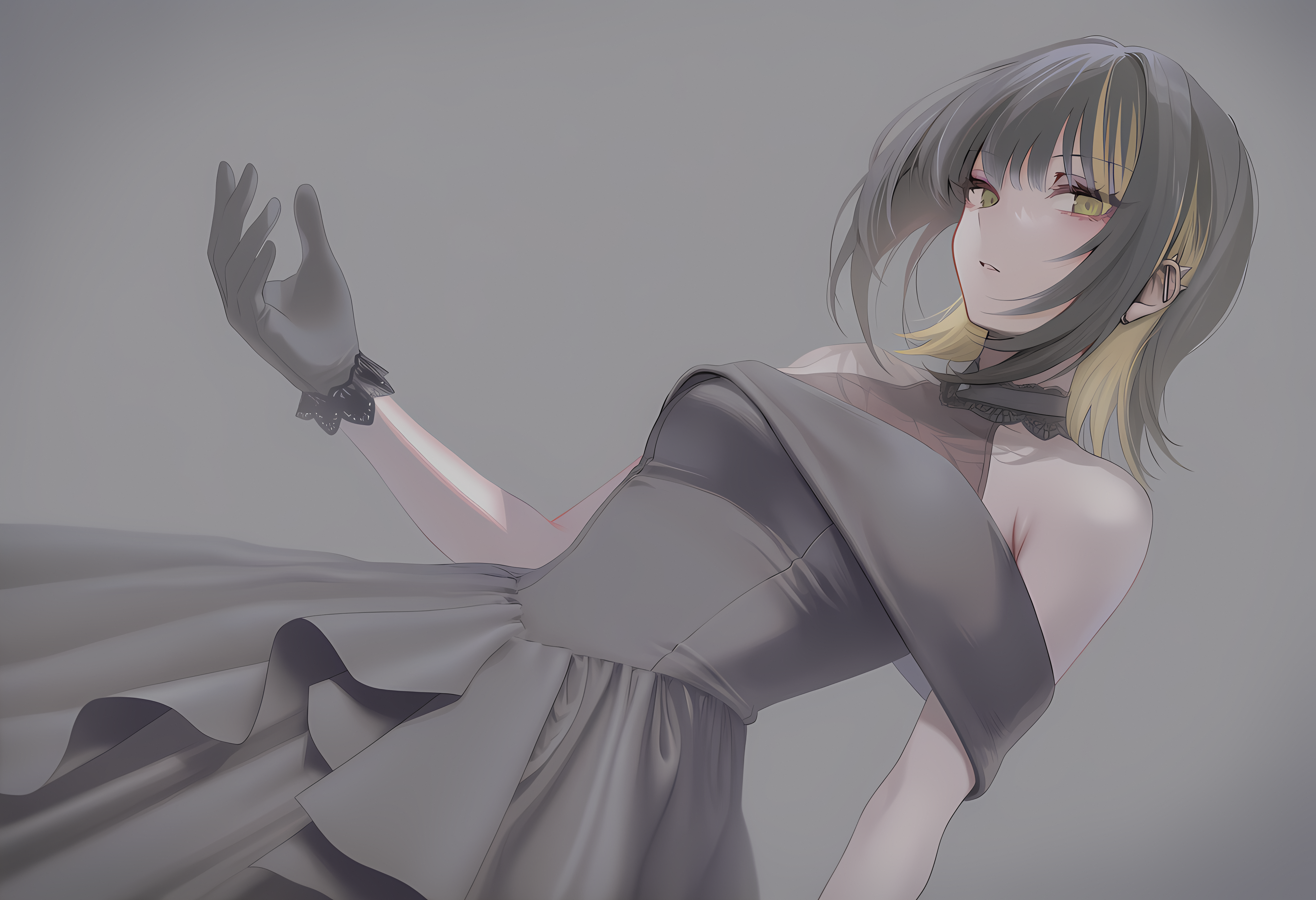 dress ikaruga_luca no_bra see_through tagme the_idolm@ster the_idolm@ster_shiny_colors