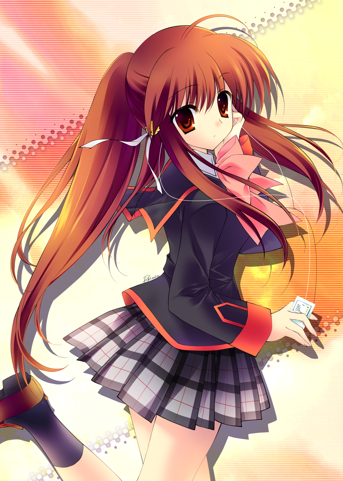 rei little busters! natsume rin seifuku | #98533 | yande.re