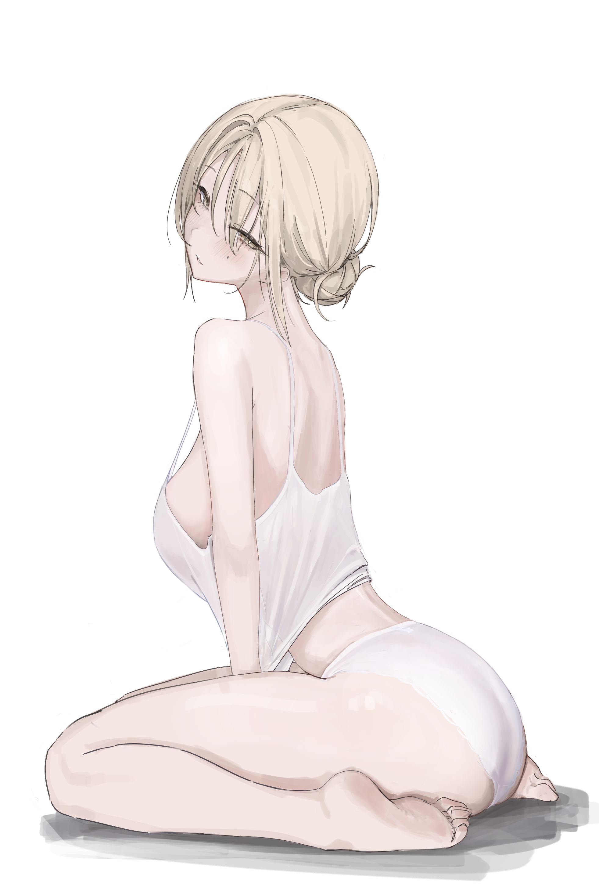 laneigu lingerie no_bra pantsu see_through