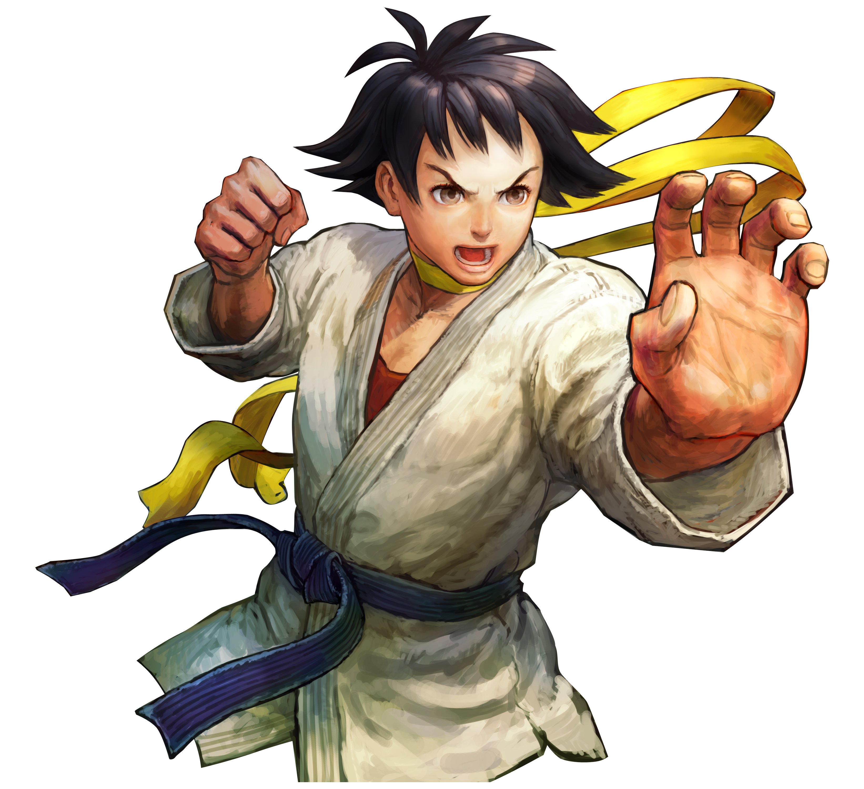 ikeno_daigo japanese_clothes makoto_(street_fighter) street_fighter street_fighter_iii transparent_png