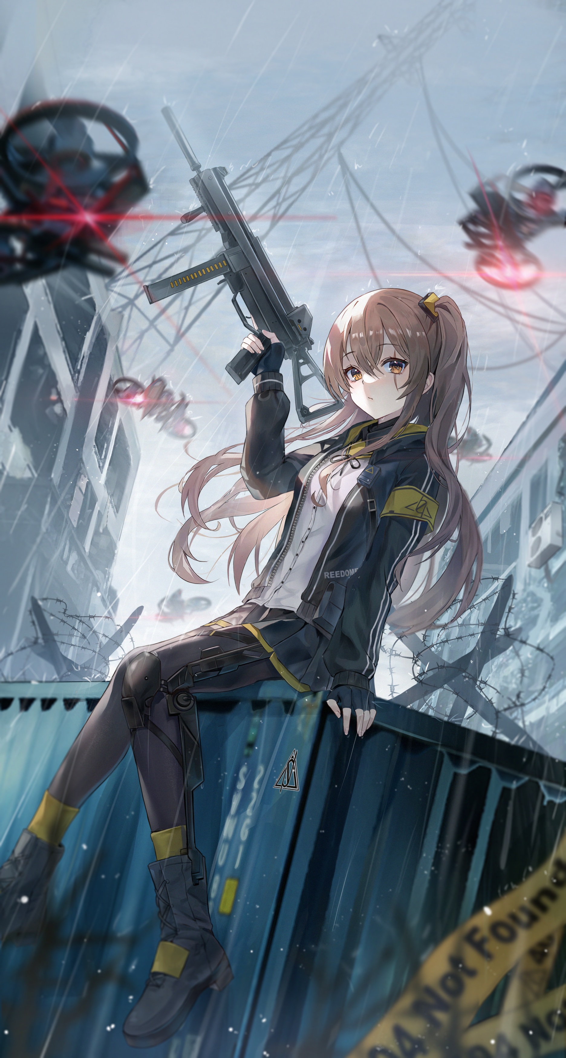 mrr 05 girls frontline ump45 (girls frontline) gun pantyhose | #938045 ...