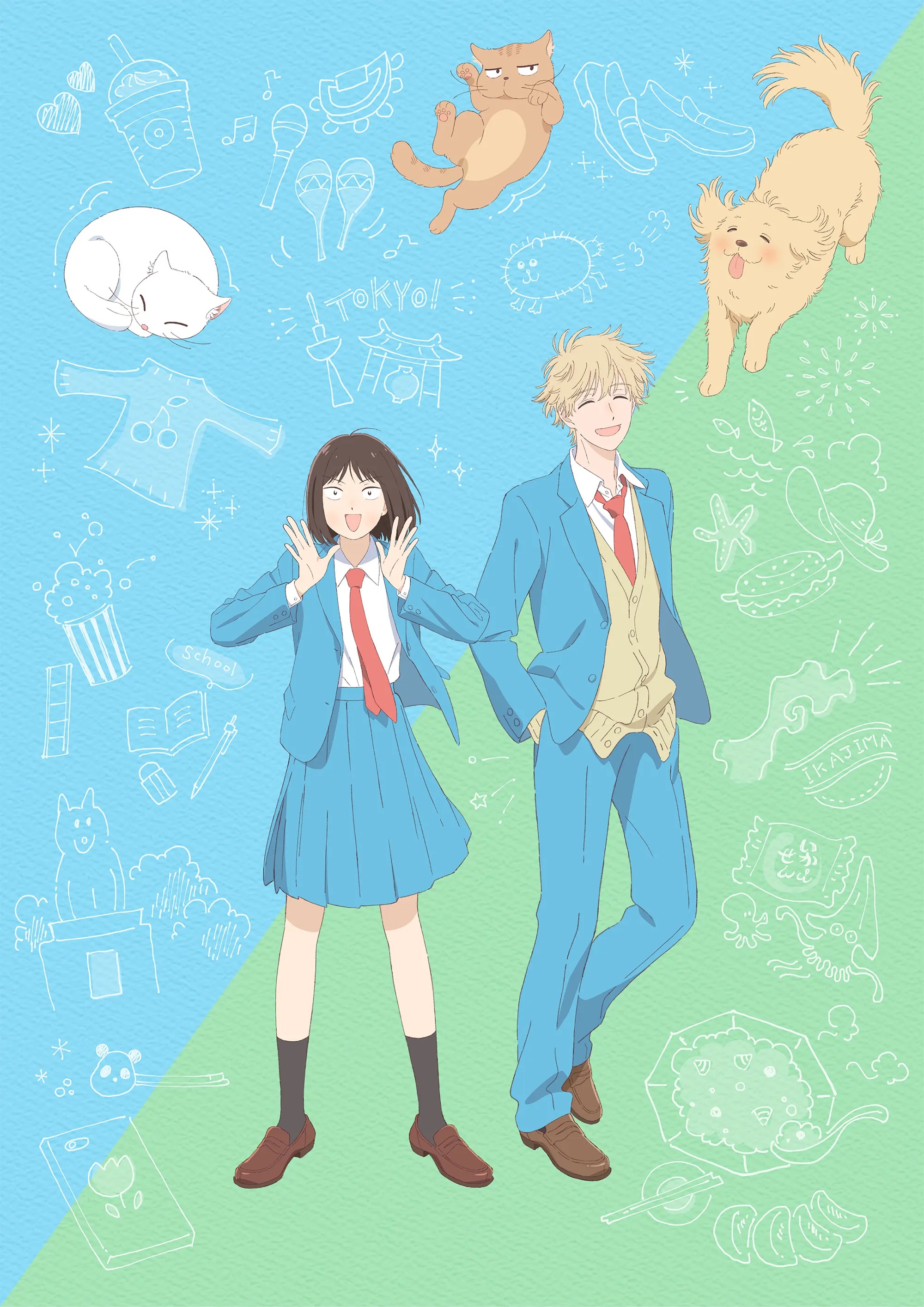 iwakura_mitsumi neko seifuku shima_sousuke skip_to_loafer sweater tagme