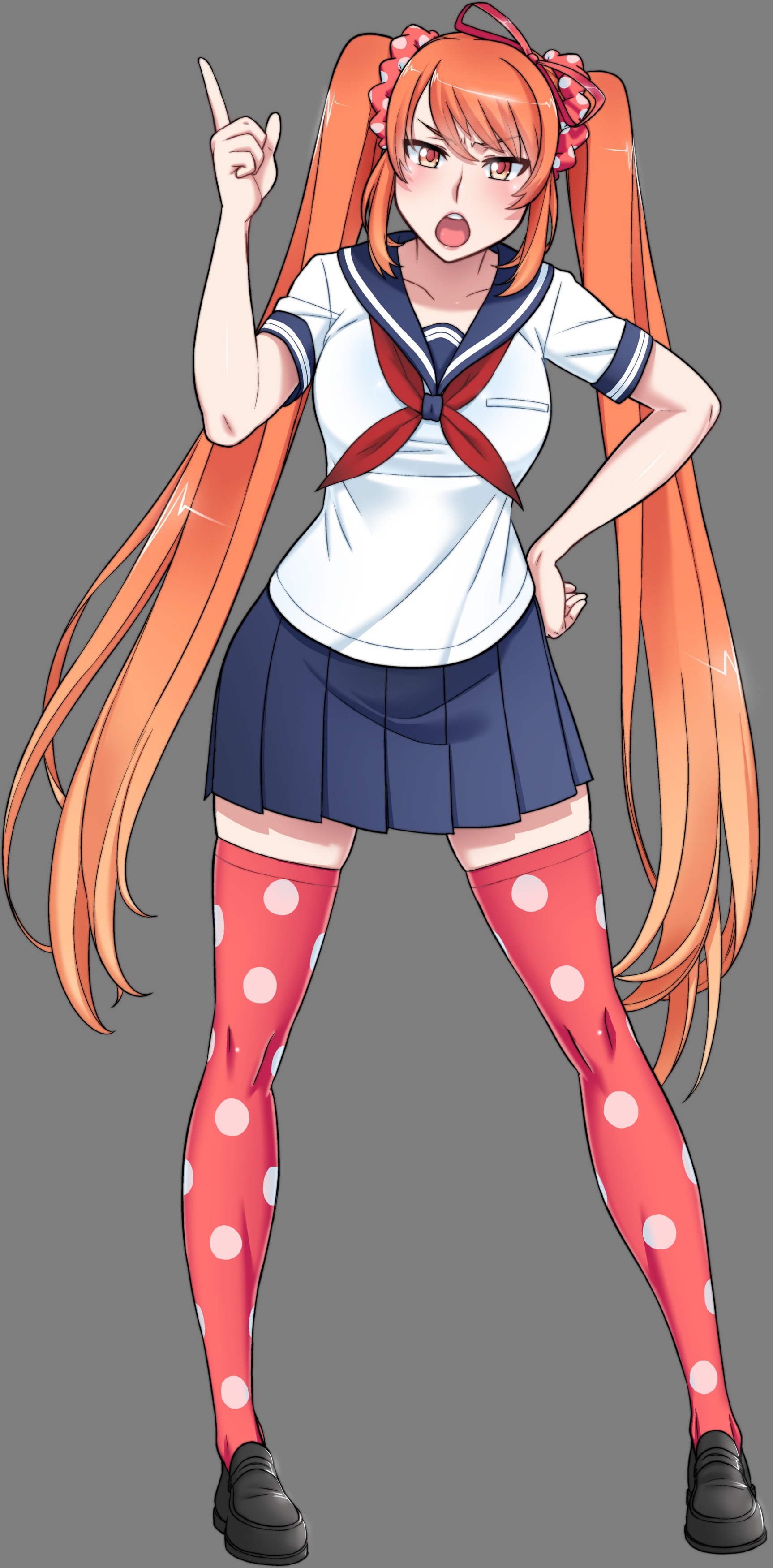 osana najimi (yandere simulator) drawn by kjech