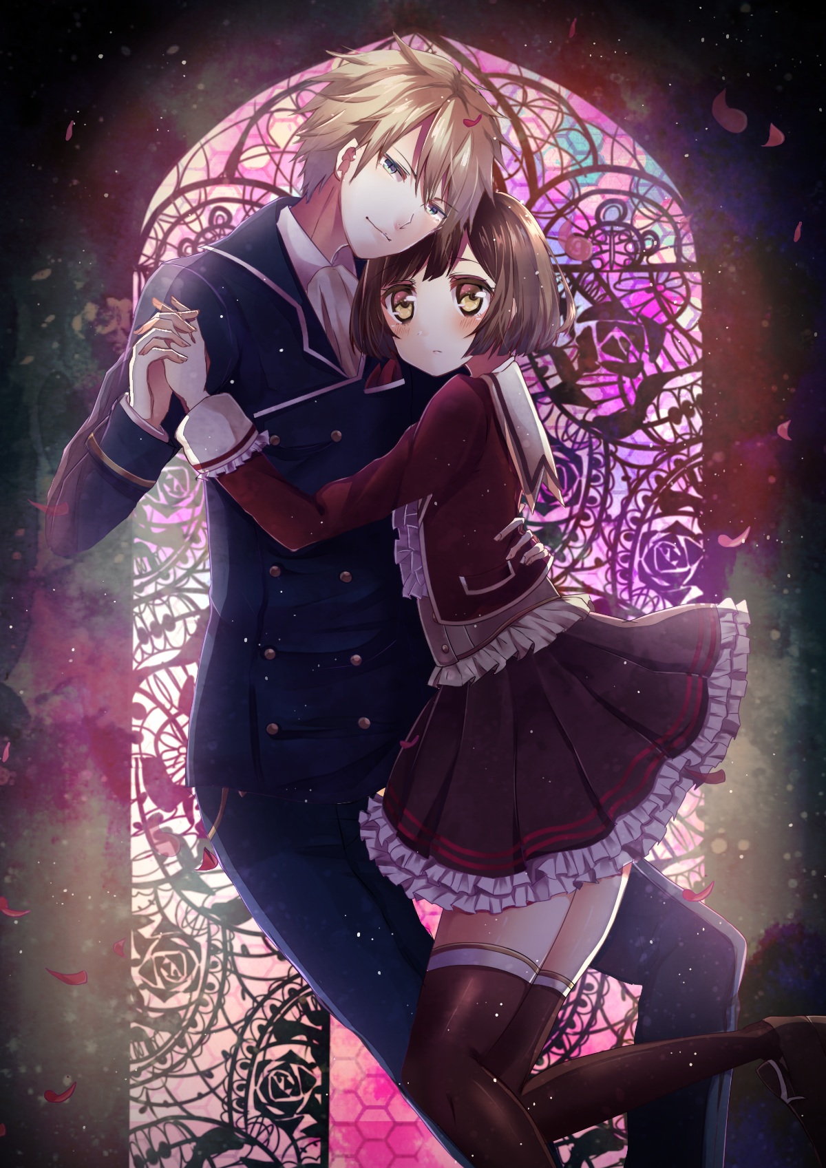 Tachibana Ritsuka y Asuna Kuzuha ~Dance with Devils (Romance, Demonios,  Shoujo, Sobrenatural)