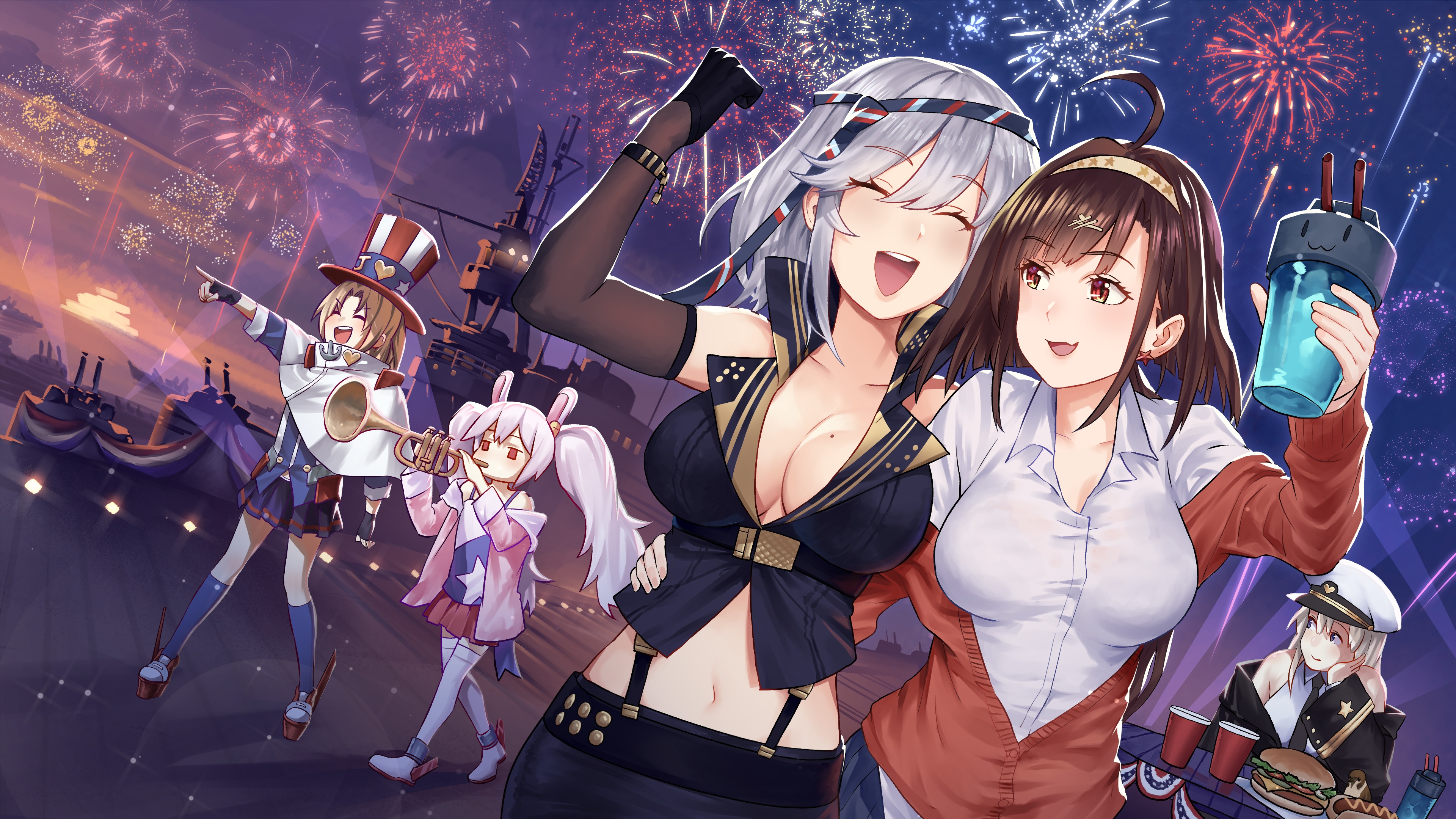 shinidei azur lane cleveland (azur lane) enterprise (azur lane ...