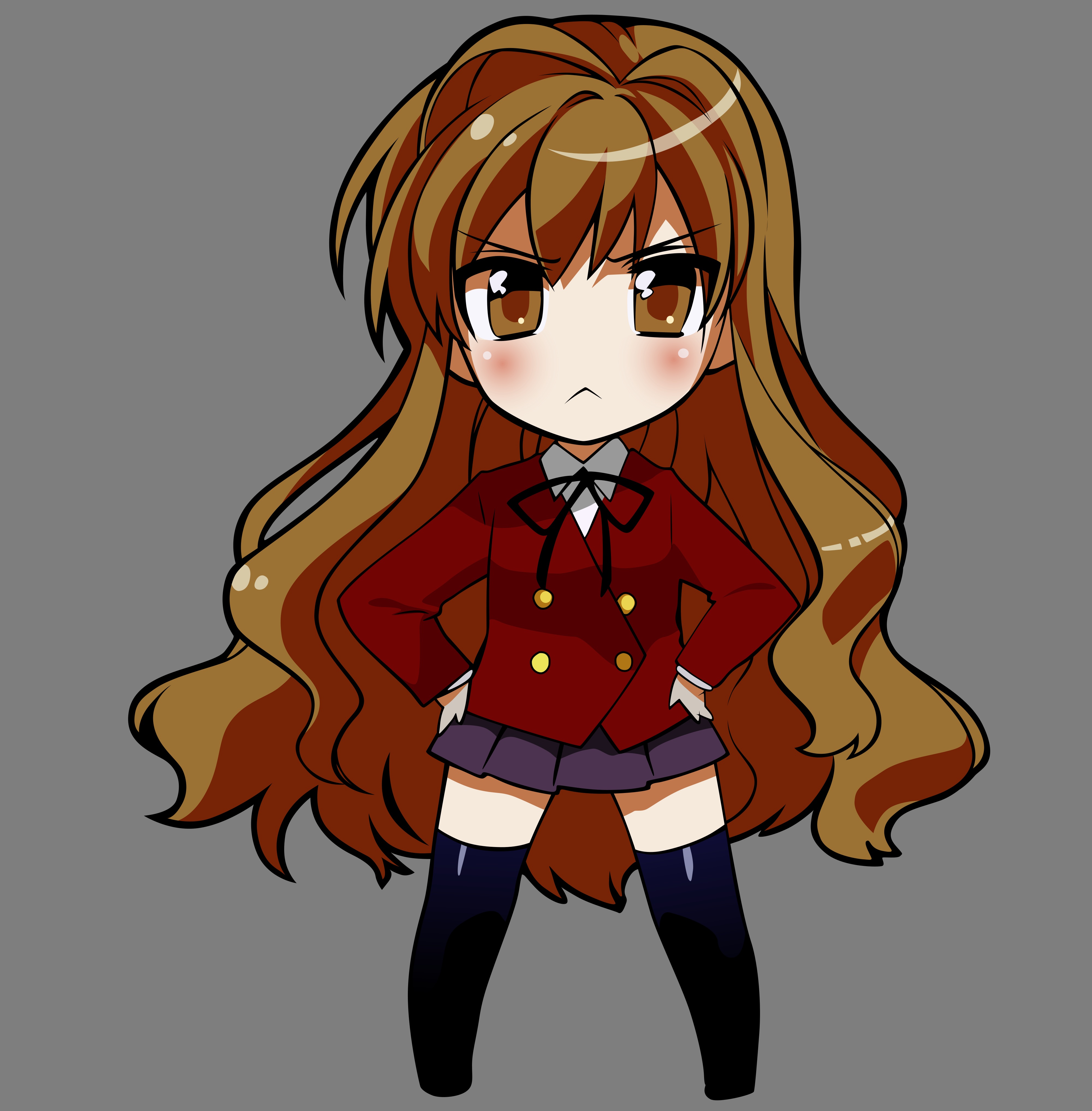 Anime Chibi Toradora, HD Png Download , Transparent Png Image - PNGitem