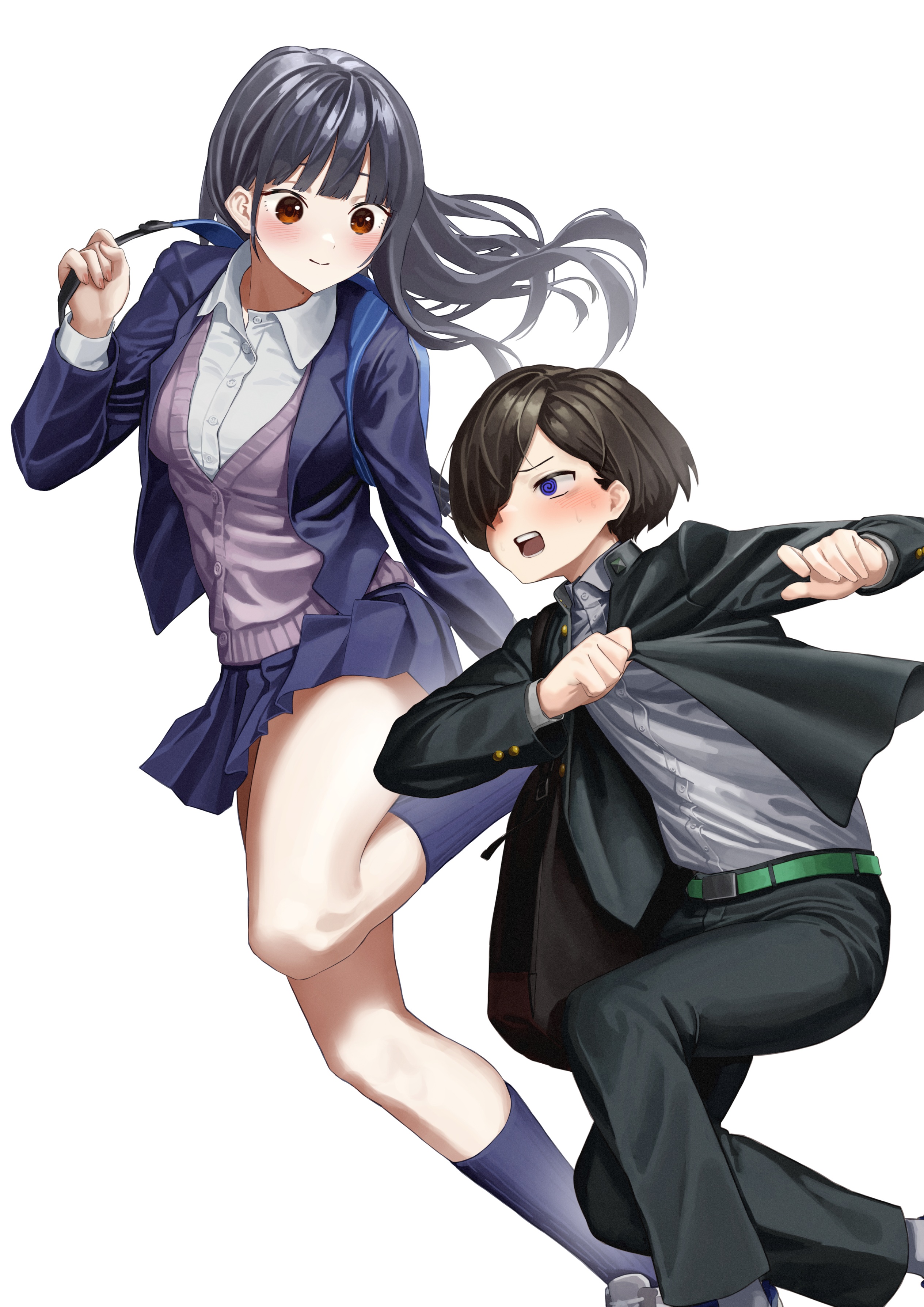 yamada anna and ichikawa kyoutarou (boku no kokoro no yabai yatsu