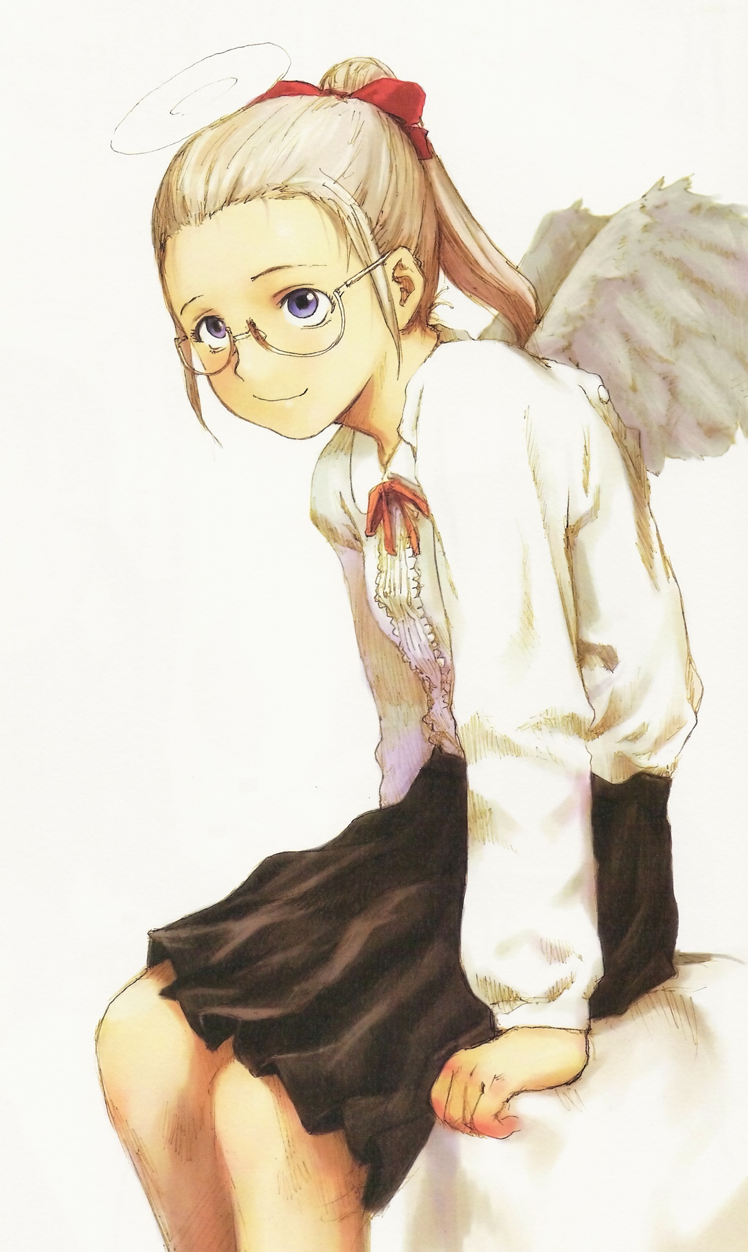 abe yoshitoshi haibane renmei kana (haibane renmei) wings