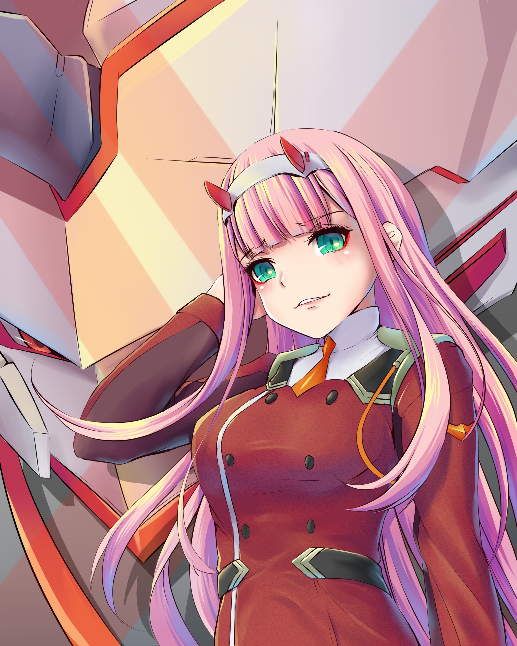 jasterrr darling in the franxx zero two (darling in the franxx) horns ...