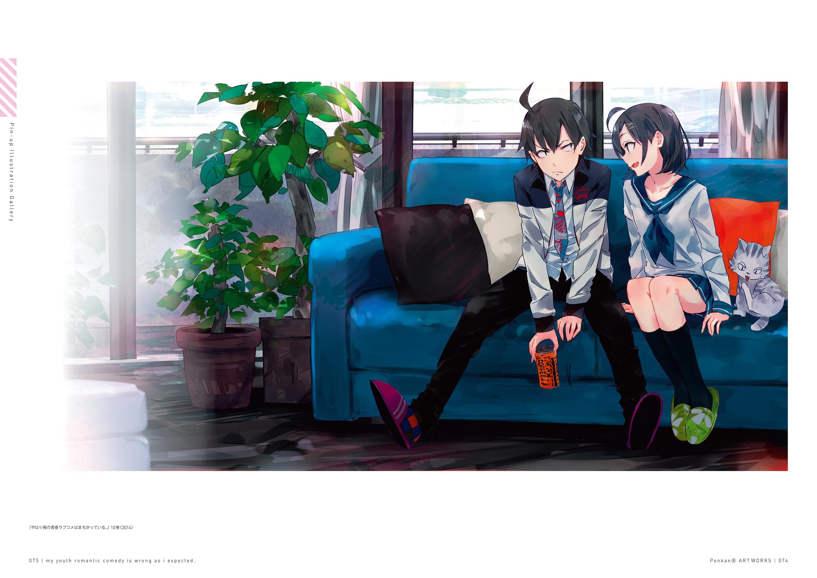 Pin on Yahari Ore no Seishun Love Come wa Machigatteiru