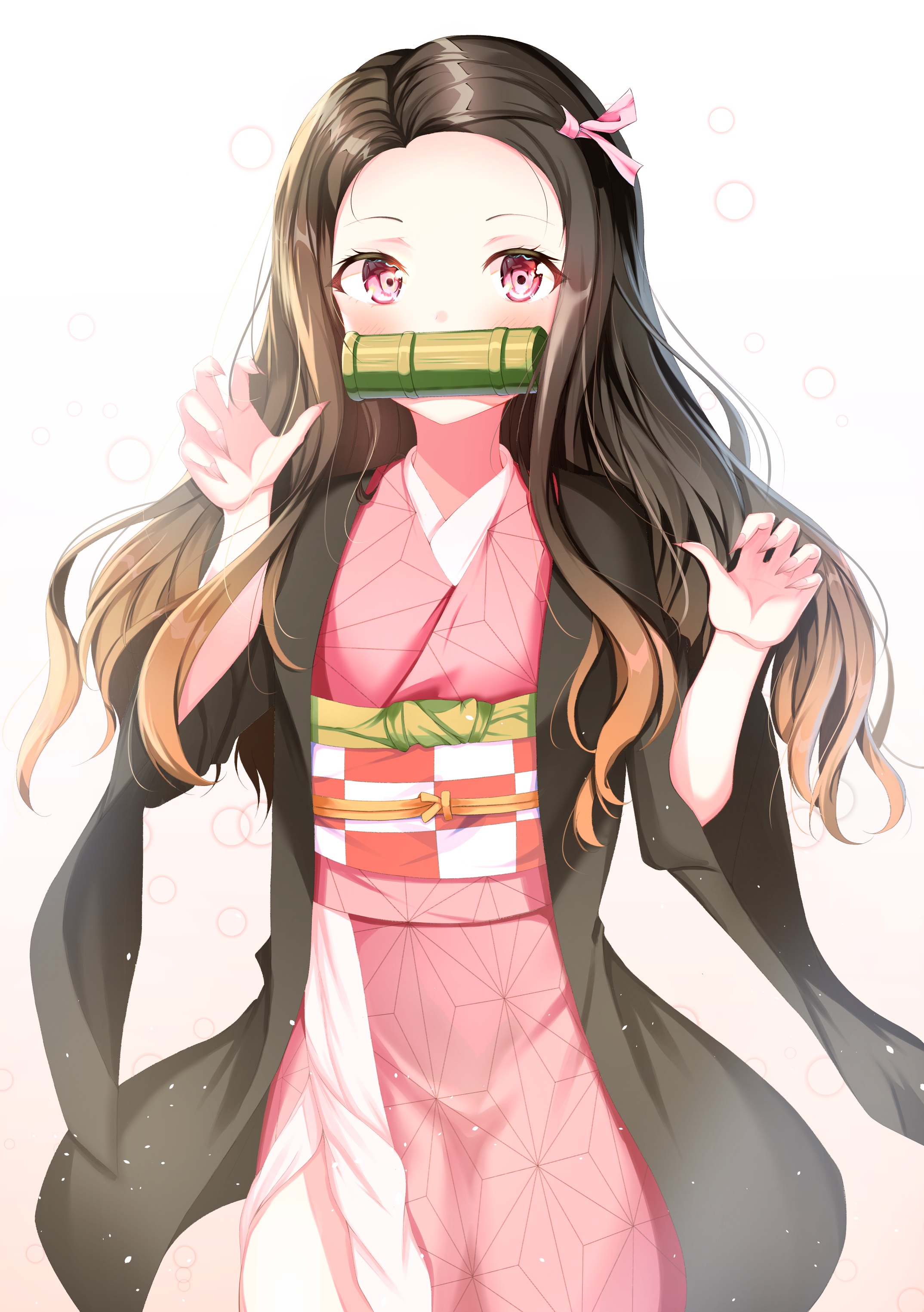 eru (ereu) kimetsu no yaiba kamado nezuko kimono | #748734 | yande.re