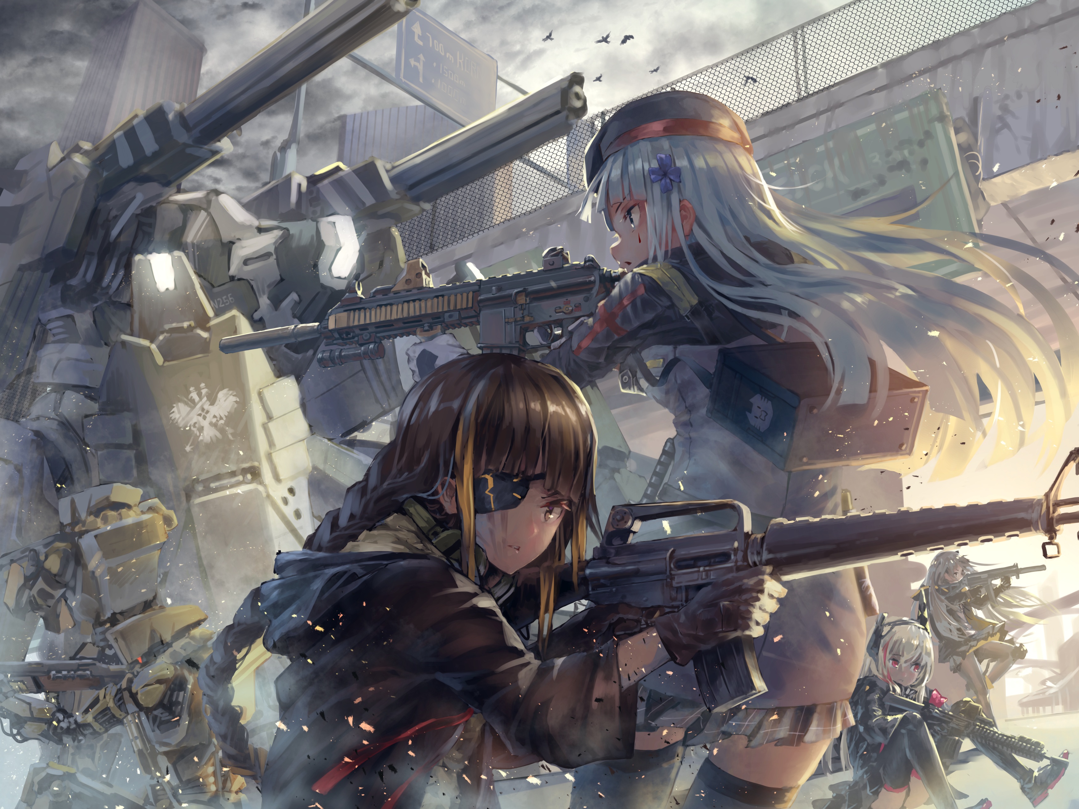 aamond girls frontline hk416 (girls frontline) m16a1 (girls frontline ...