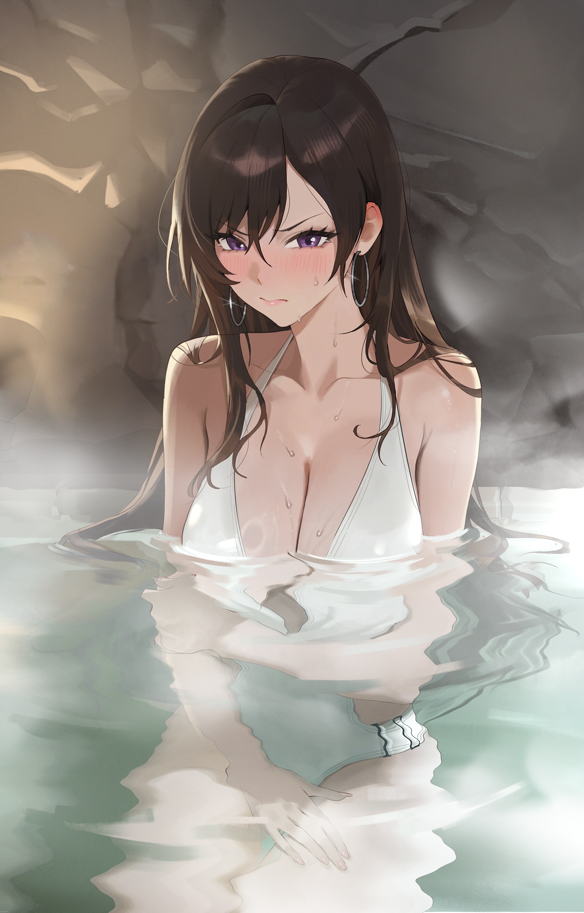 bathing onsen rucarachi swimsuits wet
