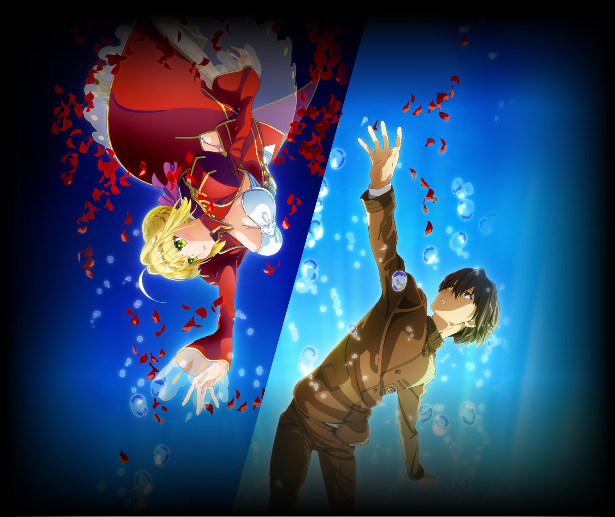 fate/extra fate/extra last encore fate/stay night kishinami hakuno male ...