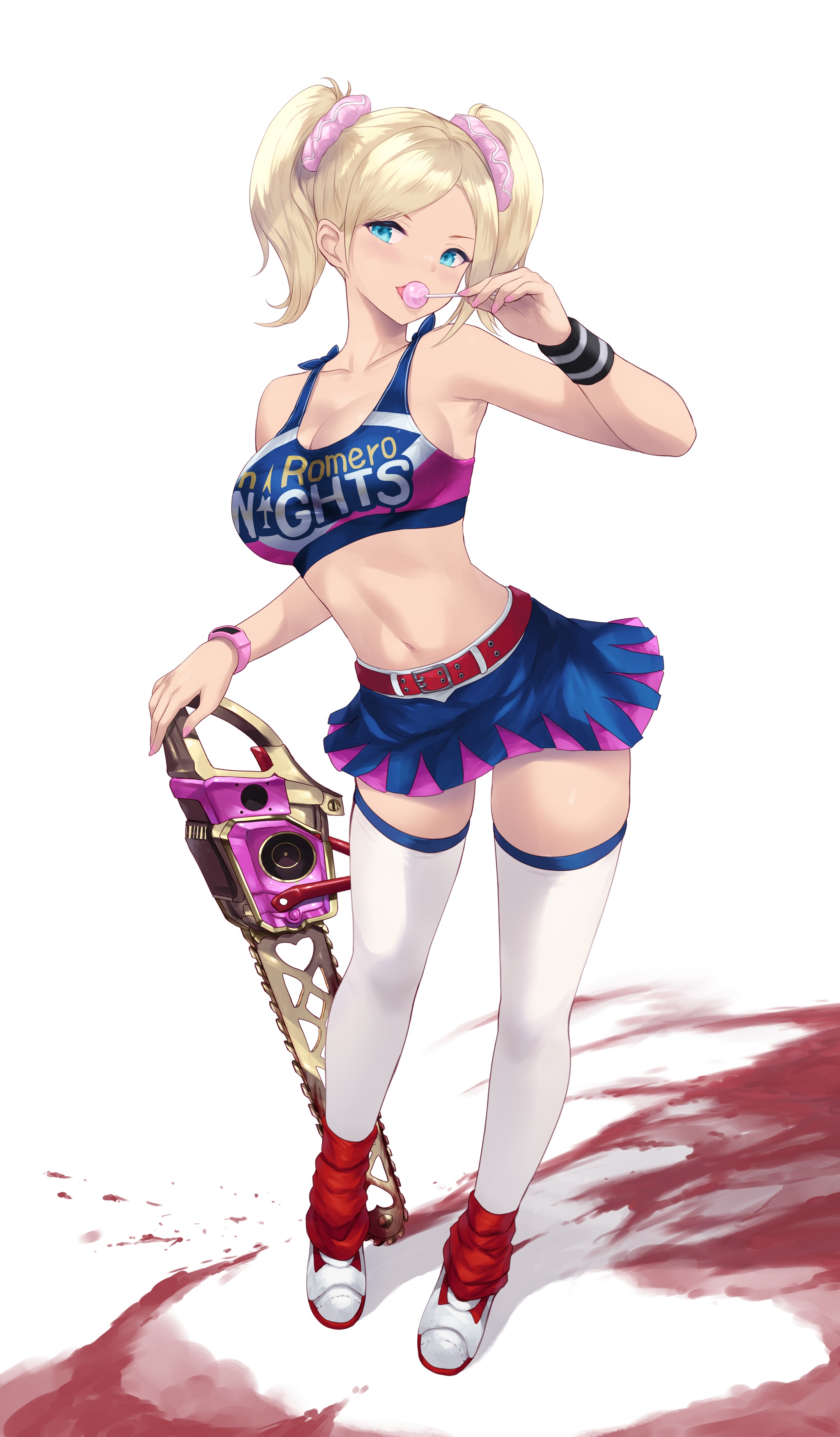 juliet starling (lollipop chainsaw) drawn by gohpot