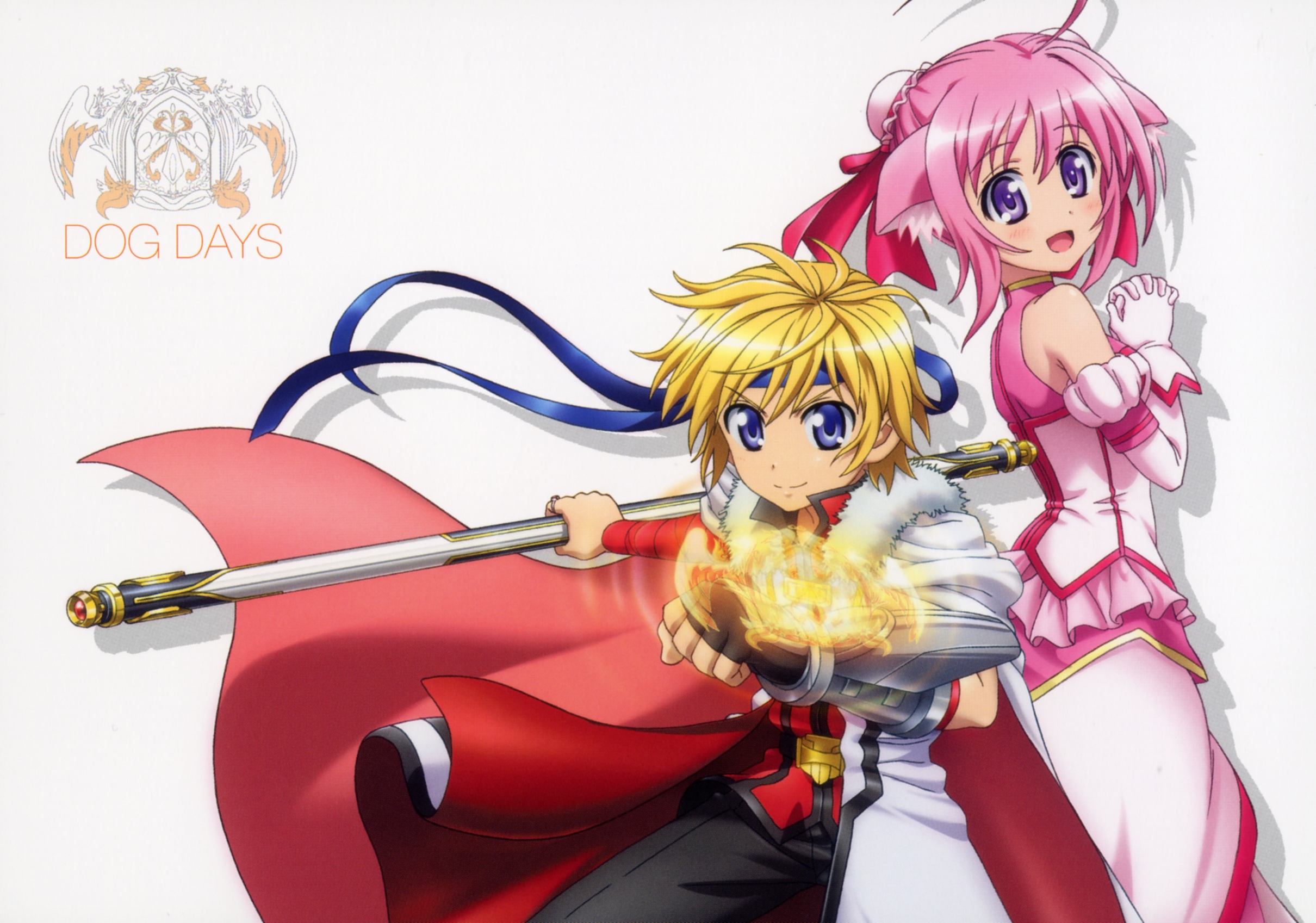 Millhiore y shinku - Dog days  Dog days anime, Anime, Dog days