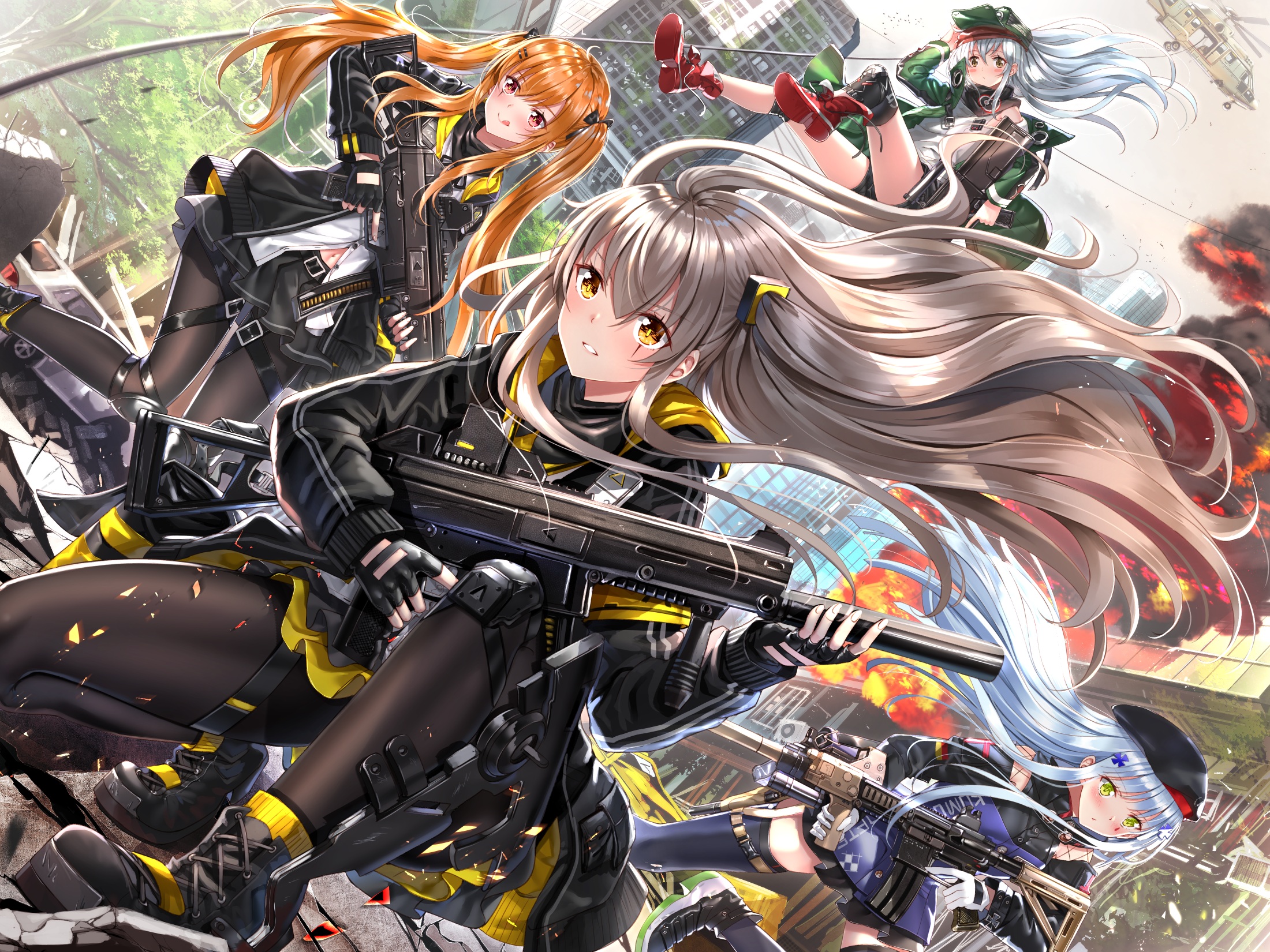 swordsouls girls frontline g11 (girls frontline) hk416 (girls frontline ...