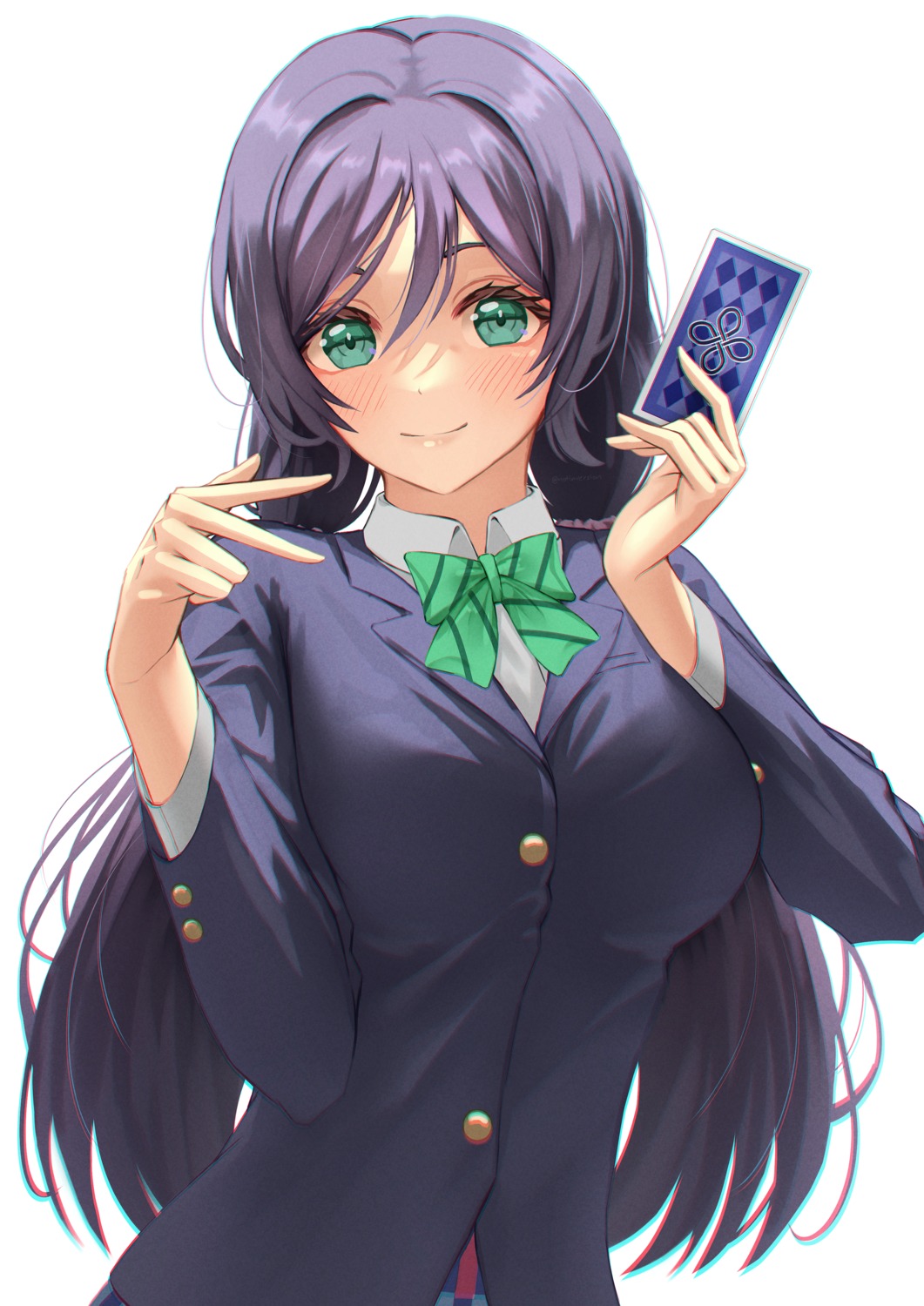 love_live! notinversion seifuku toujou_nozomi