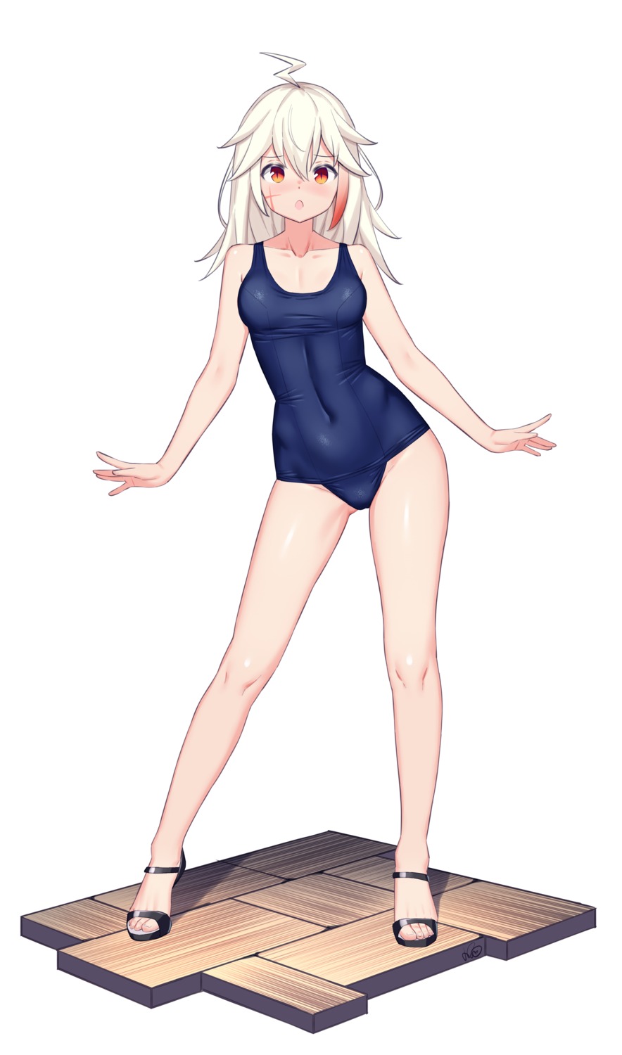 cleavage konishi_(565112307) school_swimsuit swimsuits