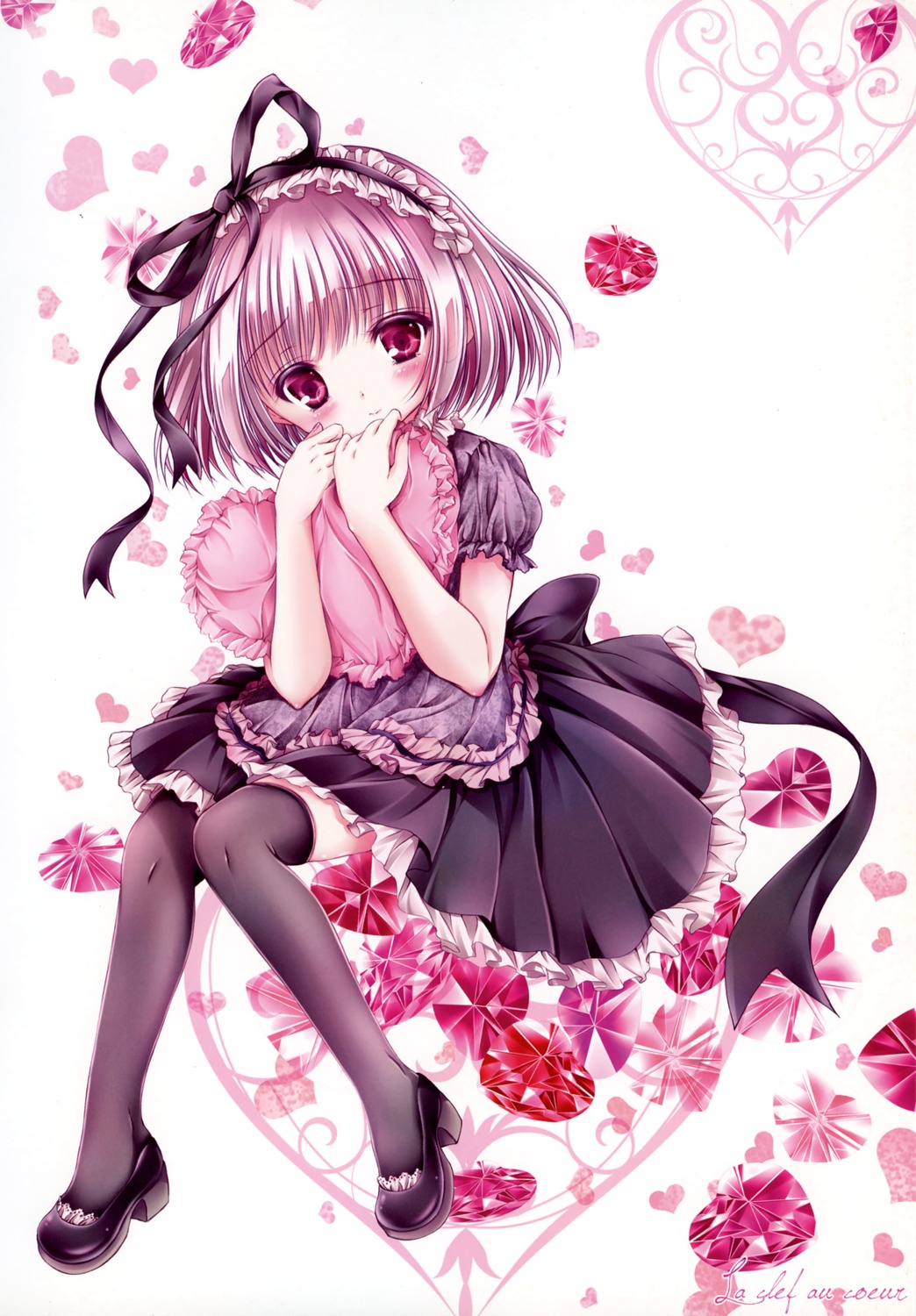 dress heels lolita_fashion mubi_alice thighhighs