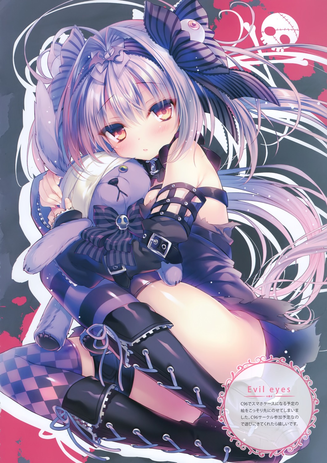 gothic_lolita lolita_fashion medama_(rubi-sama) rubi-sama thighhighs