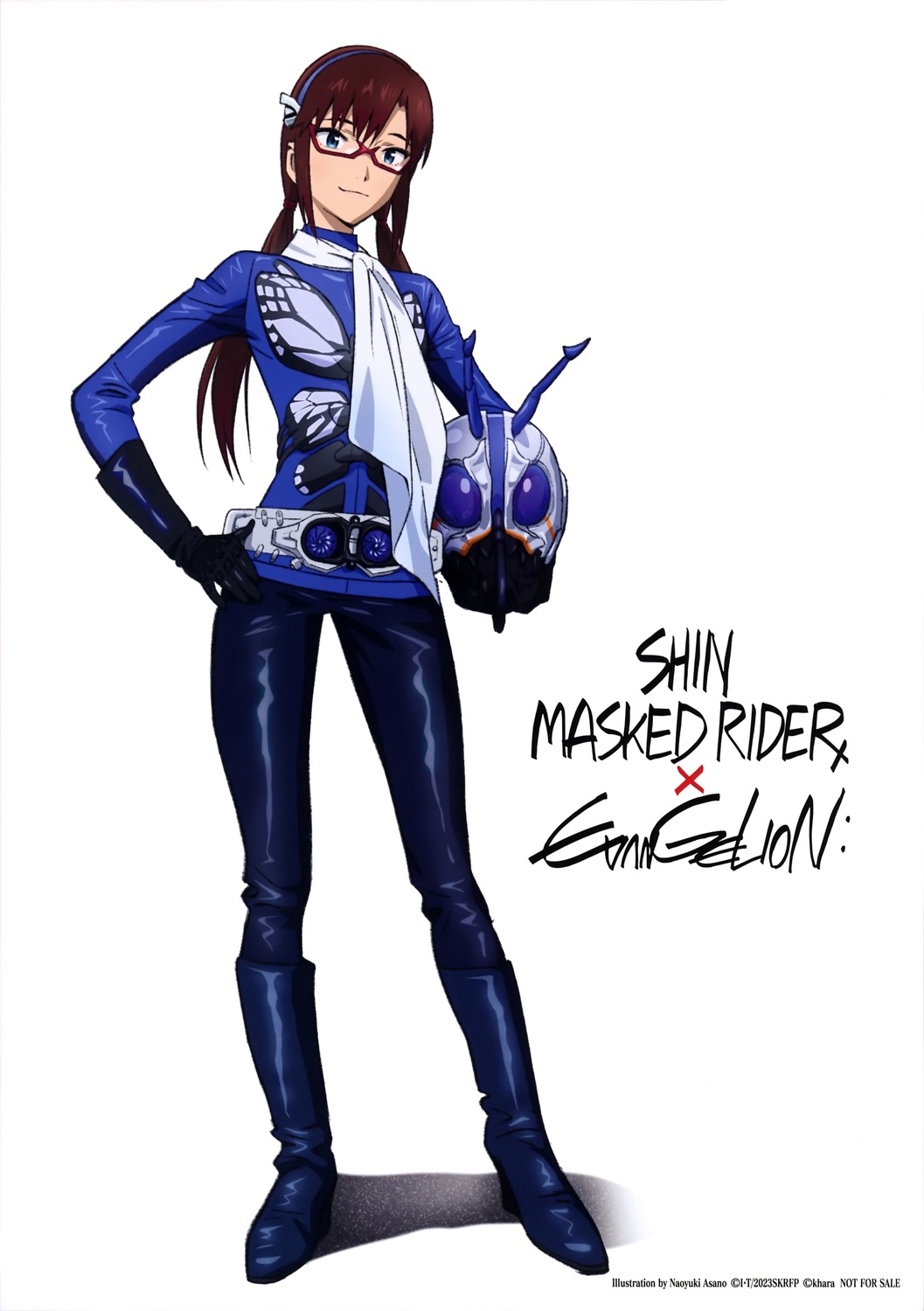 cosplay heels kamen_rider makinami_mari_illustrious megane neon_genesis_evangelion