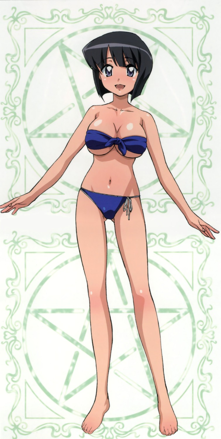 bikini cleavage scanning_artifacts siesta swimsuits underboob zero_no_tsukaima