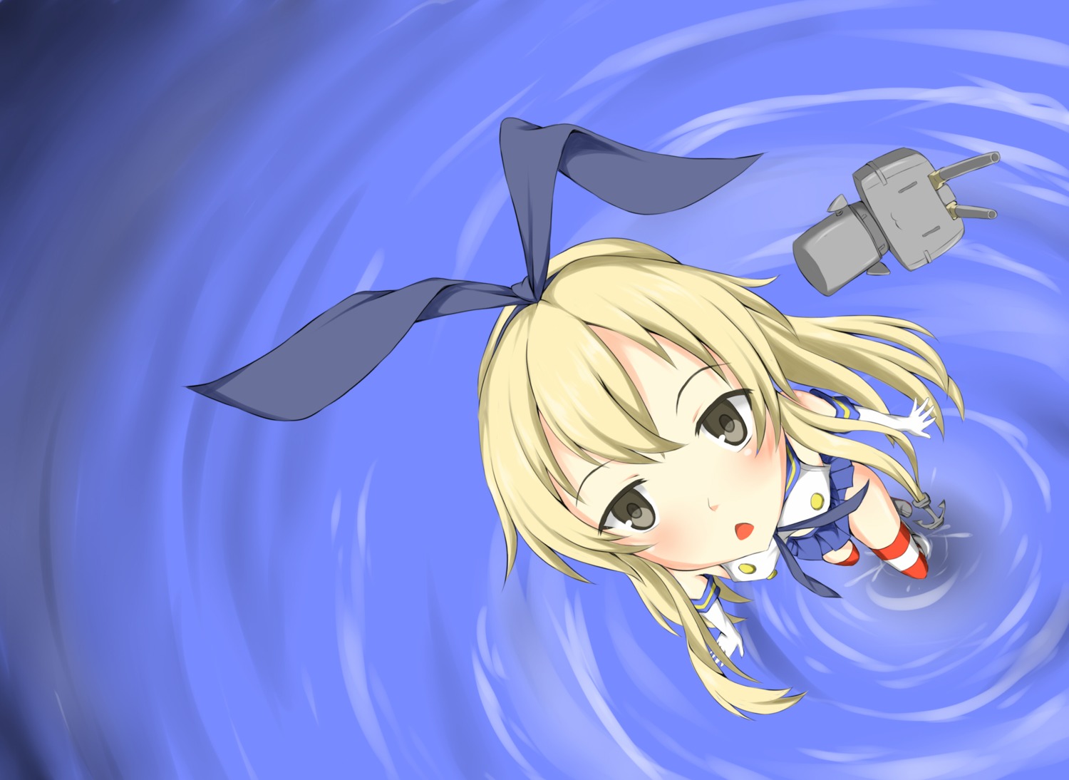 kantai_collection rensouhou-chan shimakaze_(kancolle) tagme thighhighs