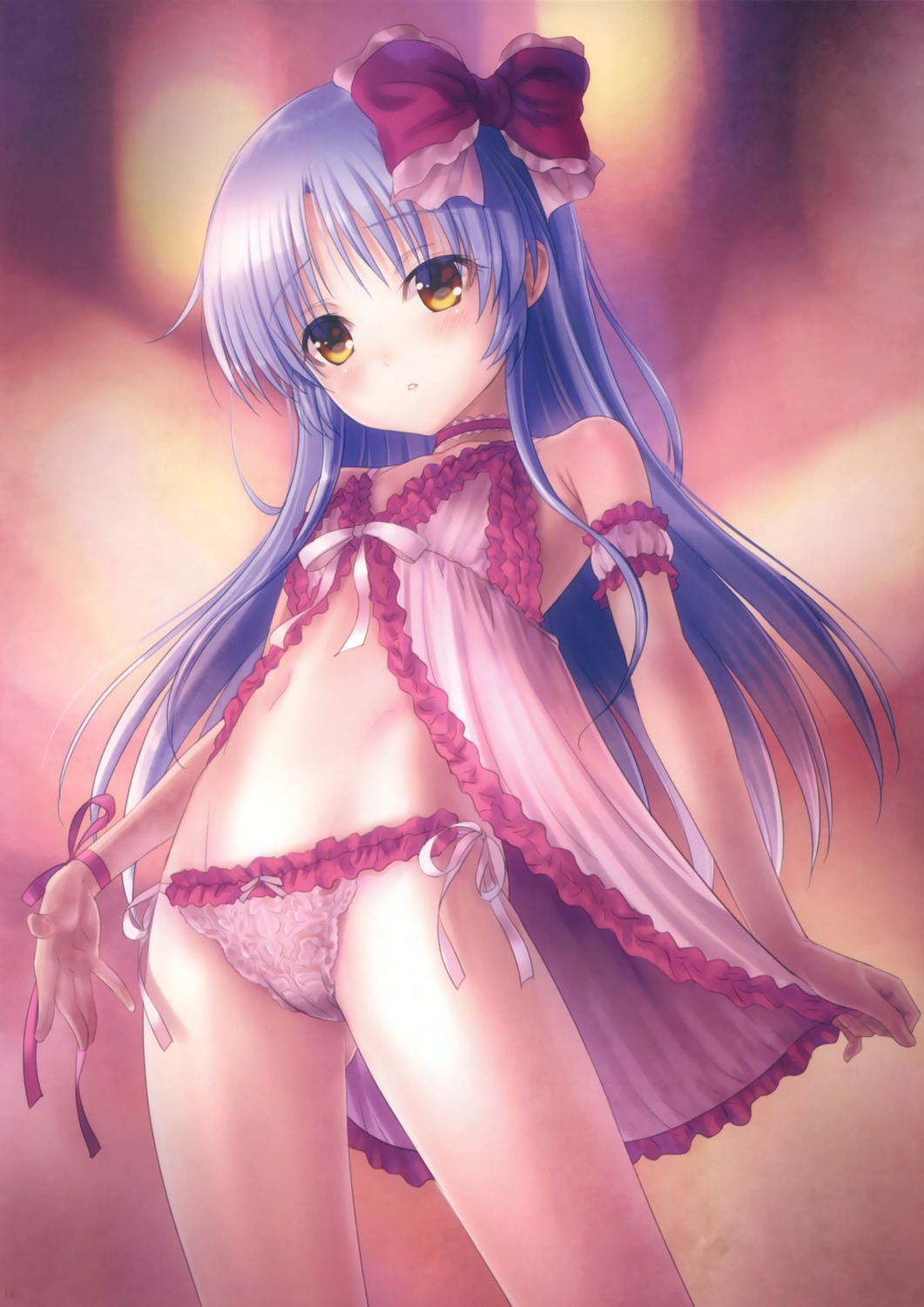 angel_beats! goto-p lingerie loli mizuki-chan_club pantsu string_panties tachibana_kanade