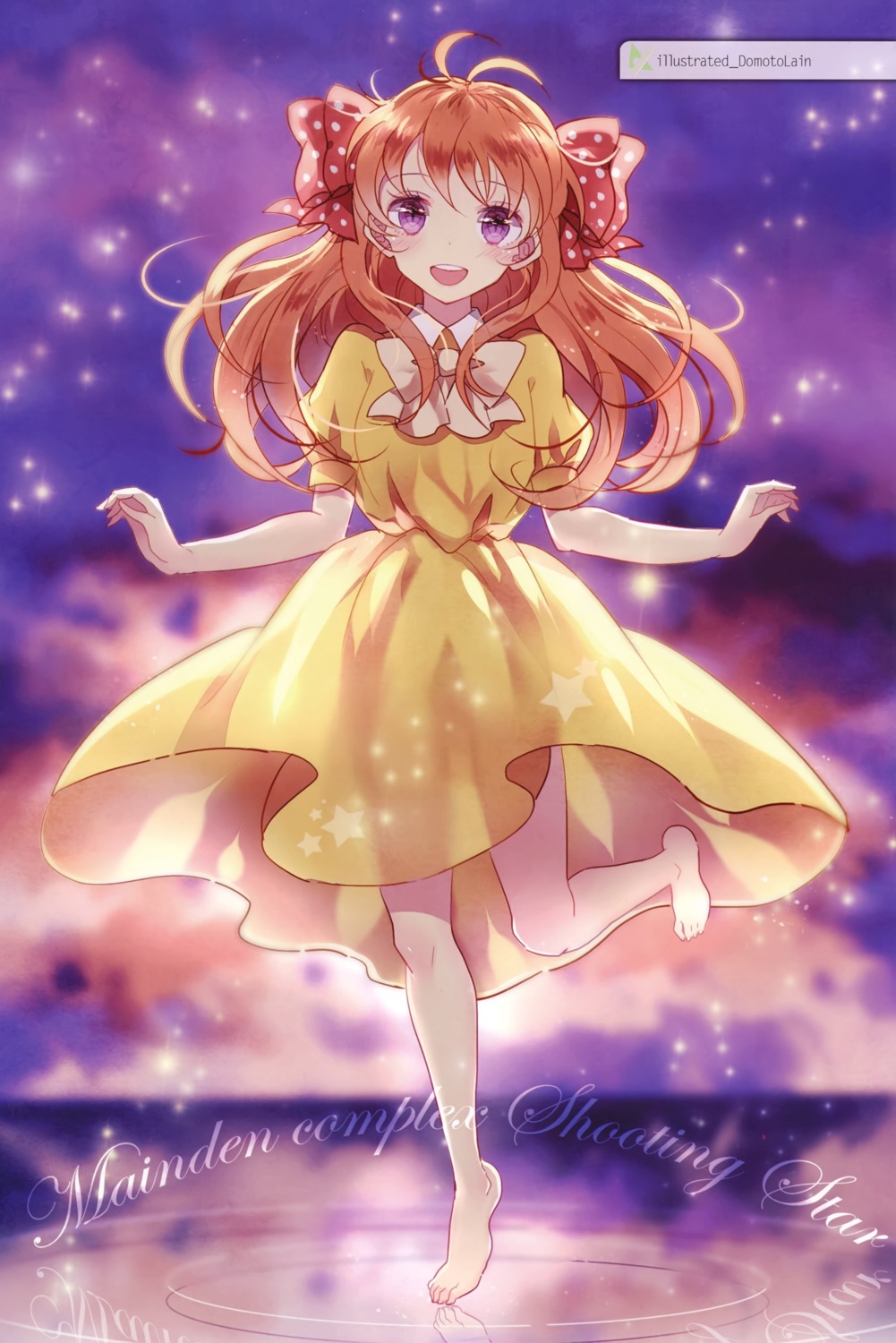 domotolain dress feet gekkan_shoujo_nozaki-kun sakura_chiyo