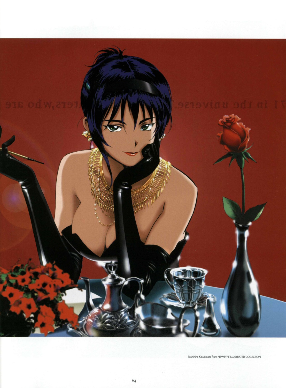 cleavage cowboy_bebop faye_valentine kawamoto_toshihiro