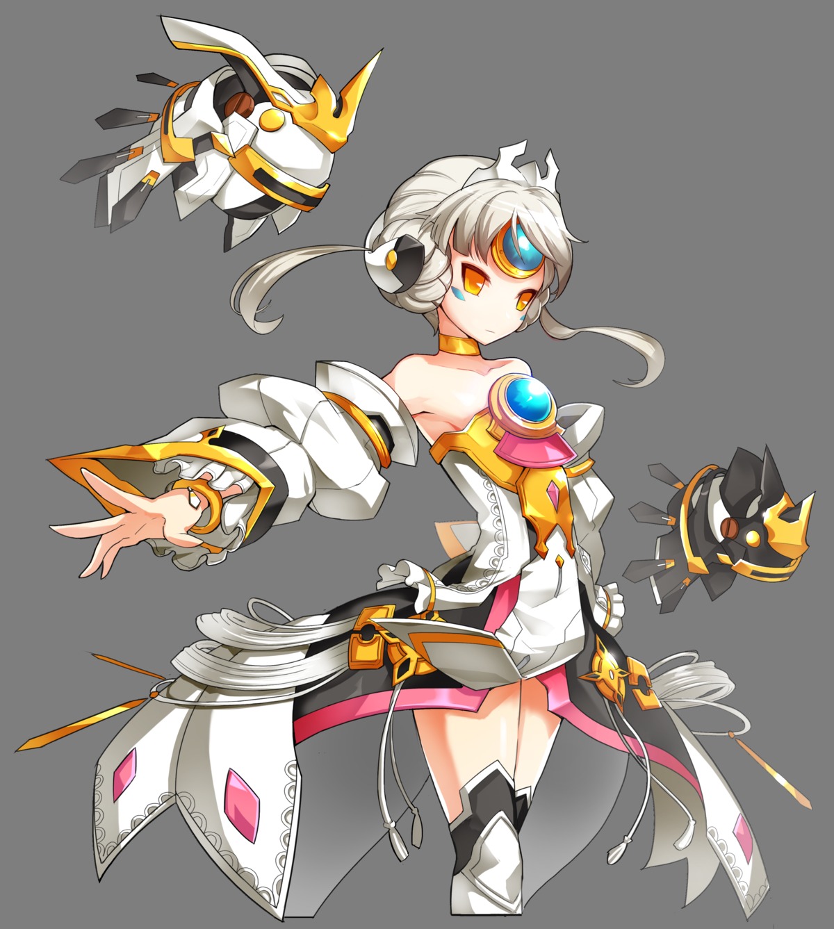 dress elsword eve_(elsword) tagme thighhighs transparent_png