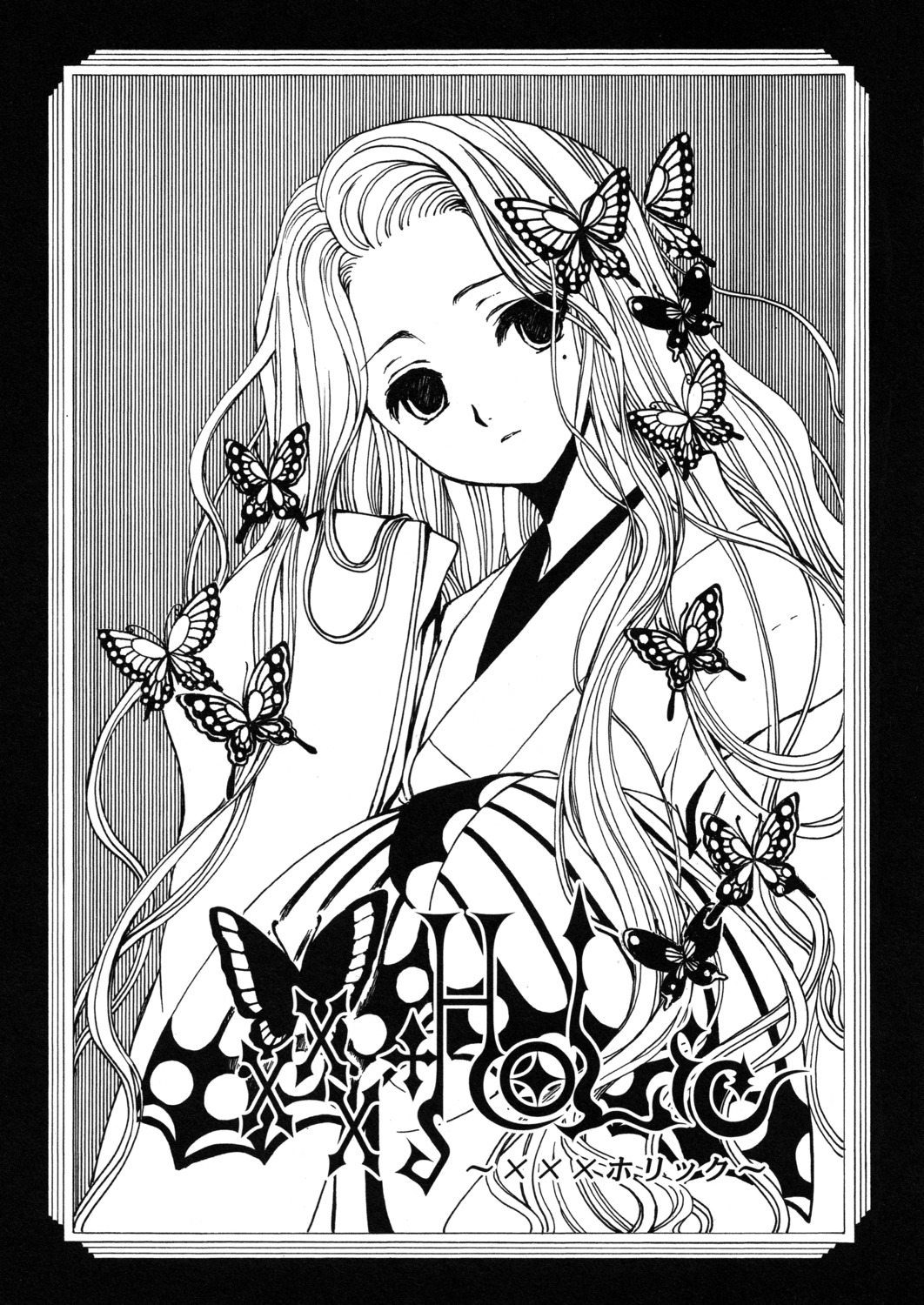 clamp monochrome tsuyuri_kohane xxxholic