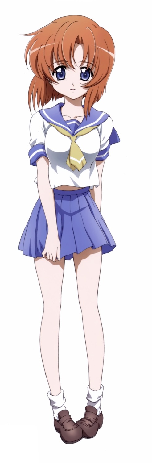 higurashi_no_naku_koro_ni ryuuguu_rena sakai_kyuuta seifuku