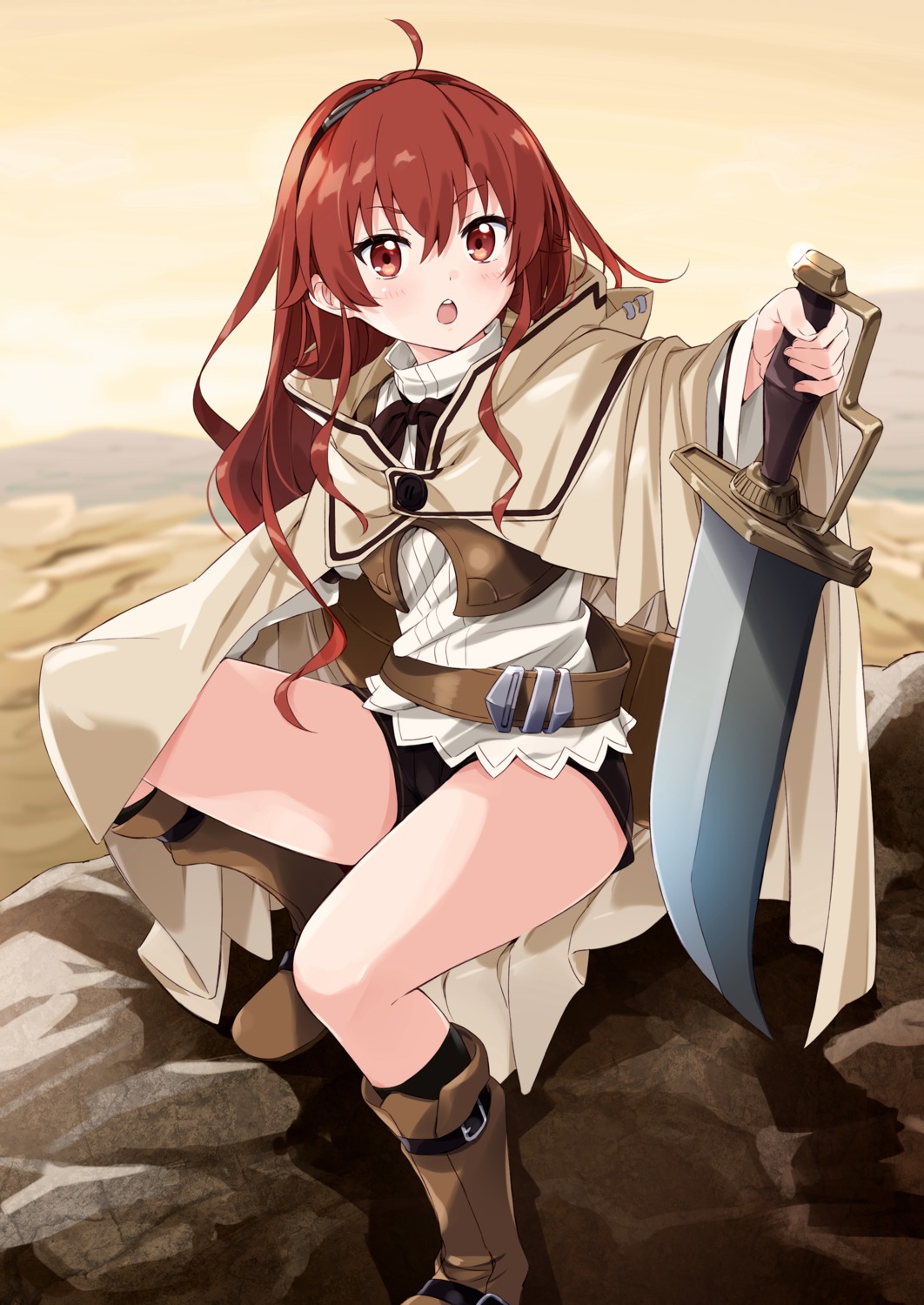 eris_boreas_greyrat moso mushoku_tensei sword