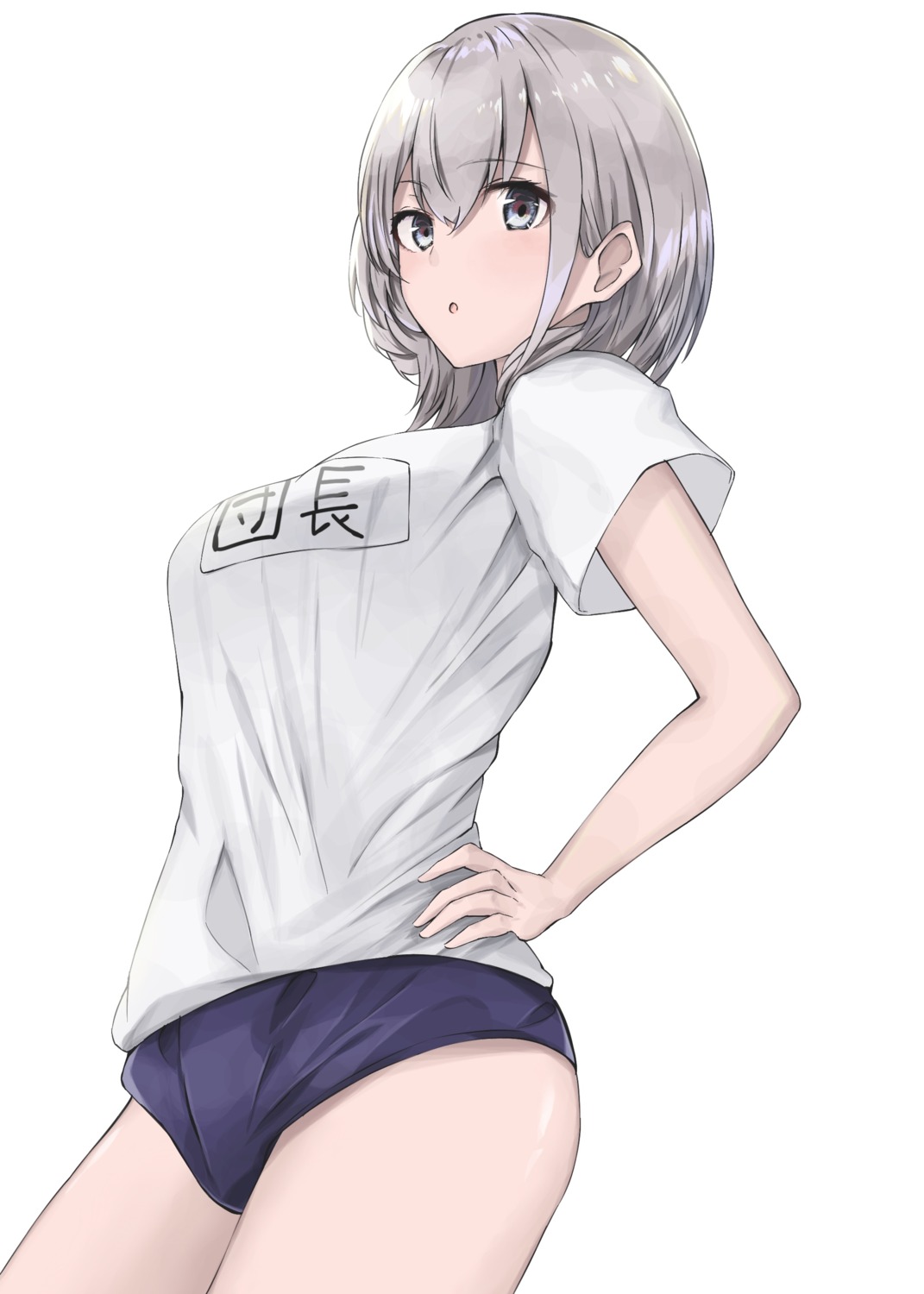 buruma gym_uniform hololive shikase shirogane_noel