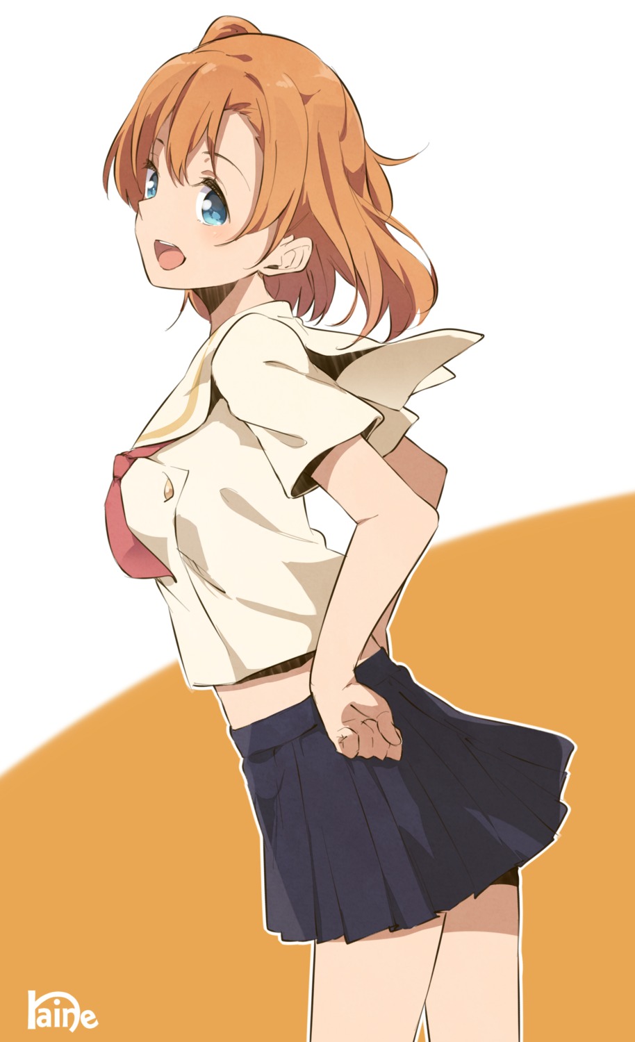 haine kousaka_honoka love_live! seifuku