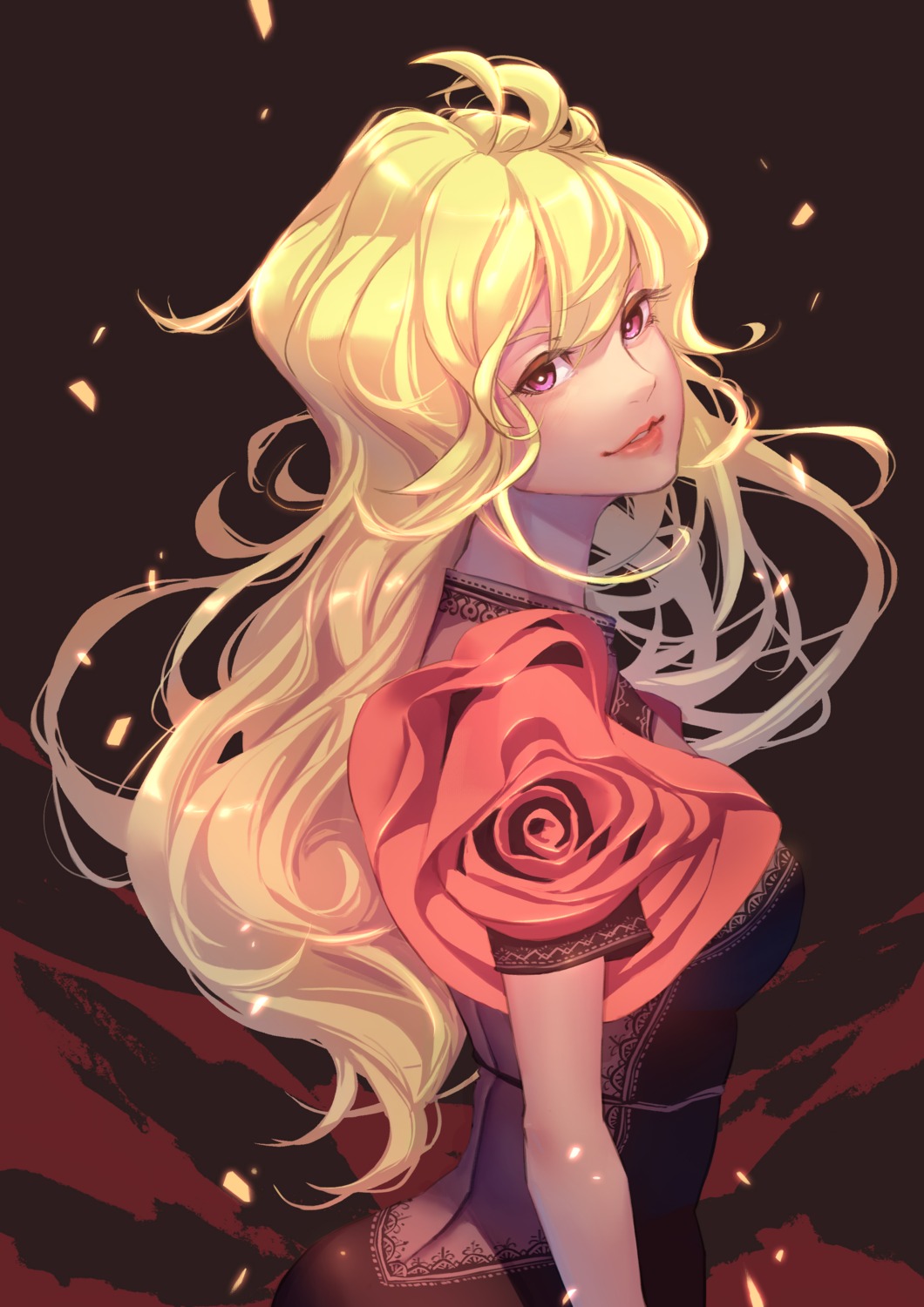 dress rwby splish yang_xiao_long