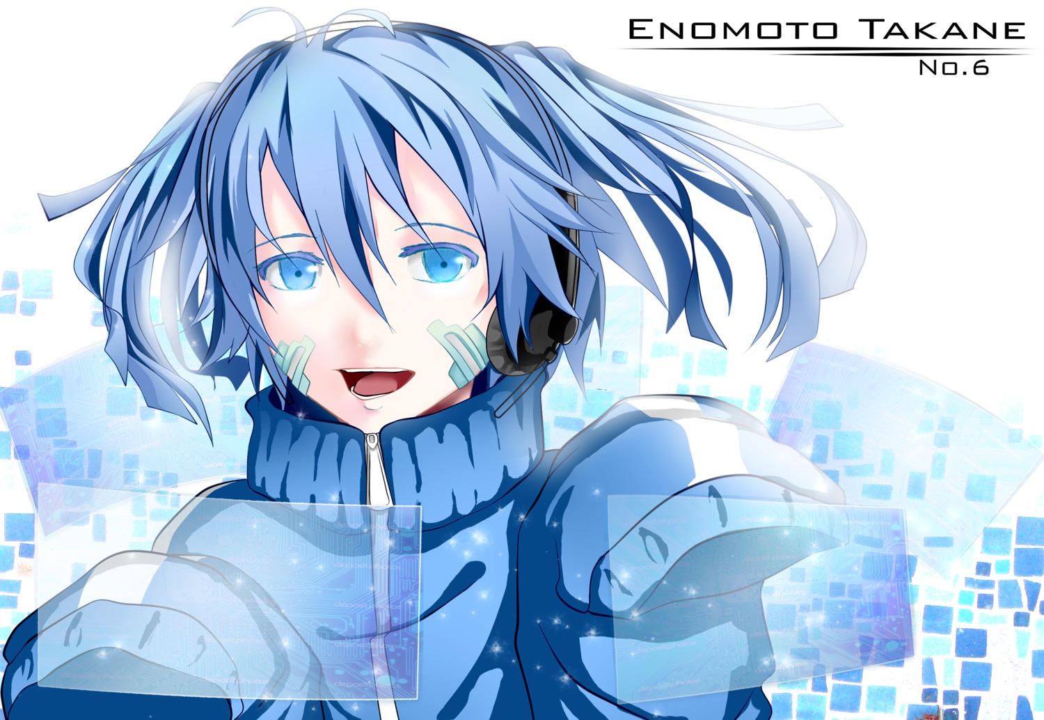 enomoto_takane headphones mekakucity_actors
