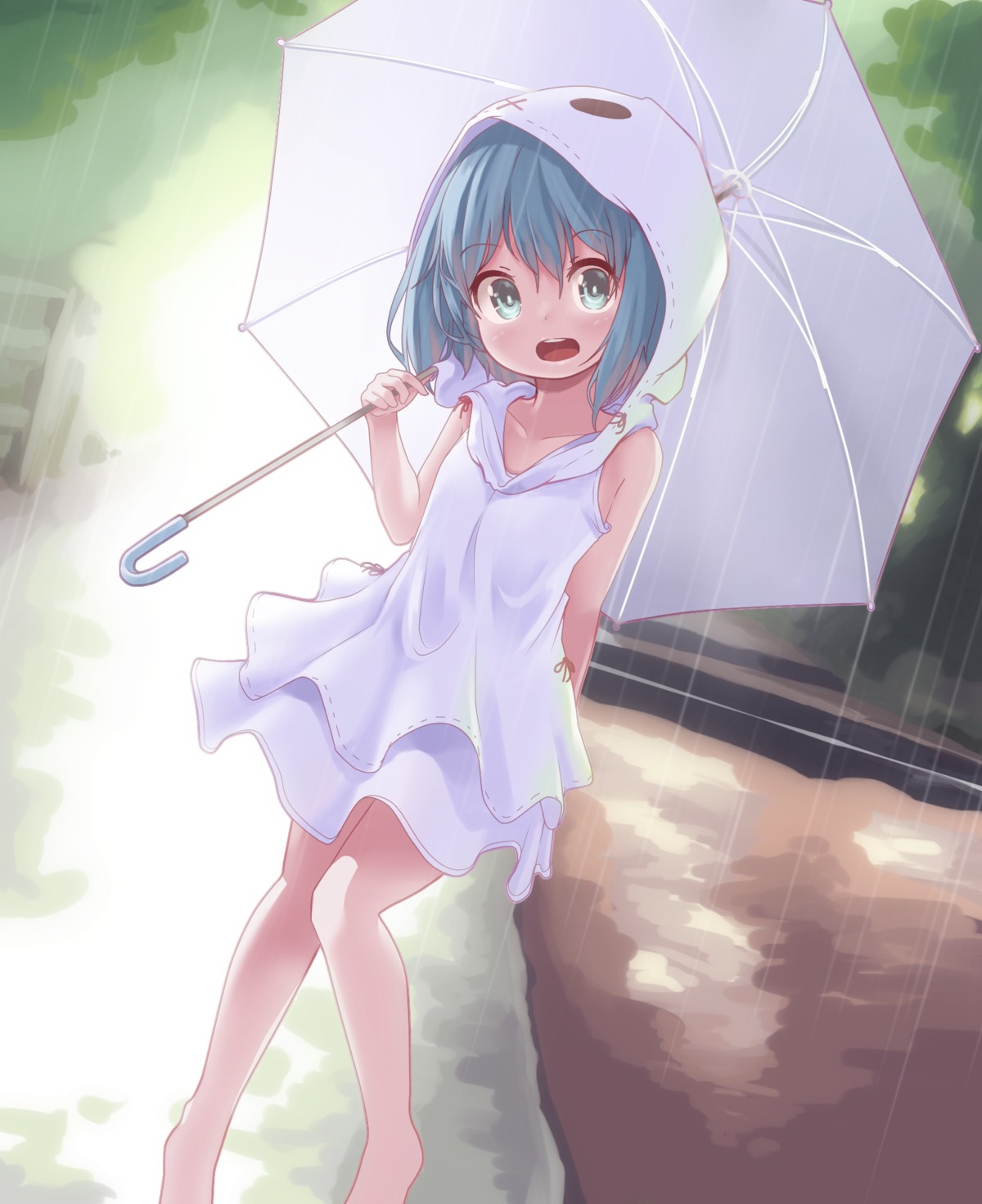 aoi_tori dress umbrella