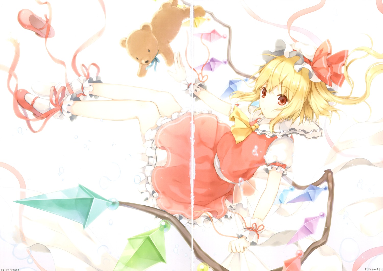 6u crease eternal_land flandre_scarlet touhou wings