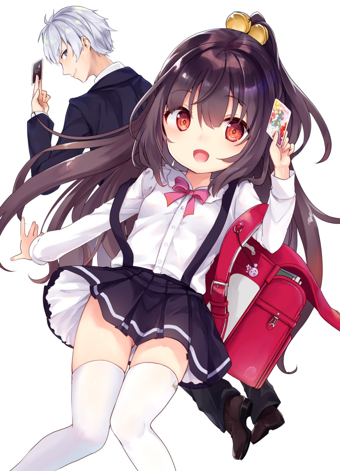 seifuku shibuya_no_loli_wa_daitai_tomodachi tamano_kedama terahara_hajime thighhighs zanma_isuzu