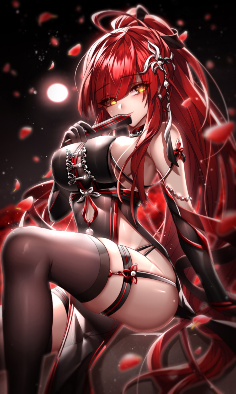 been dress elesis elsword garter no_bra pantsu stockings thighhighs