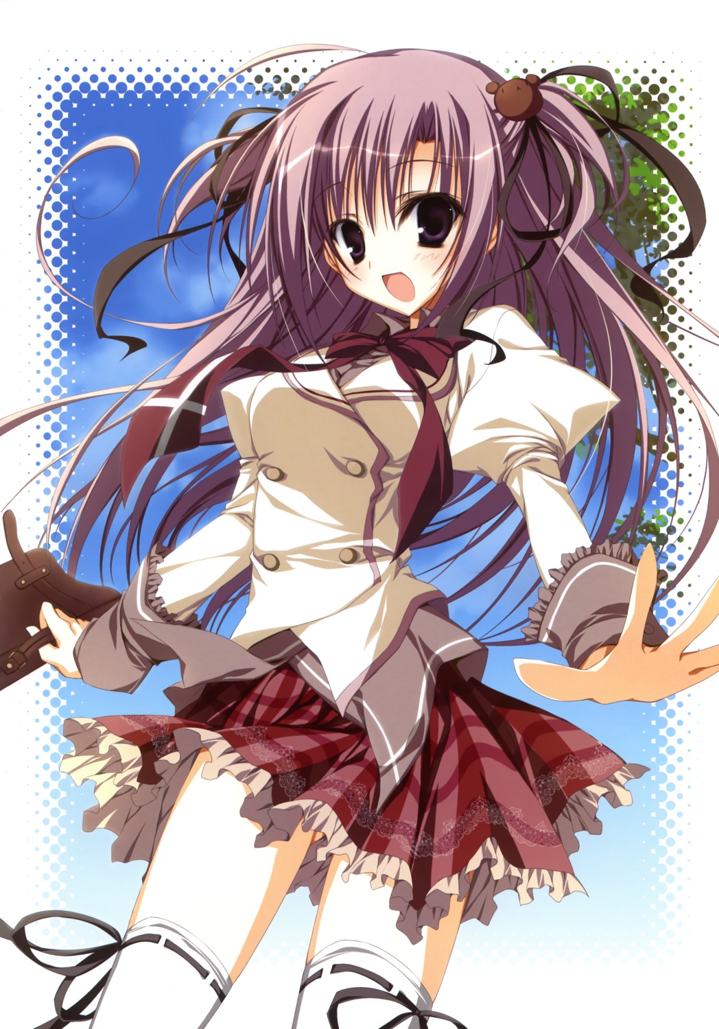 inugami_kira k-books seifuku thighhighs