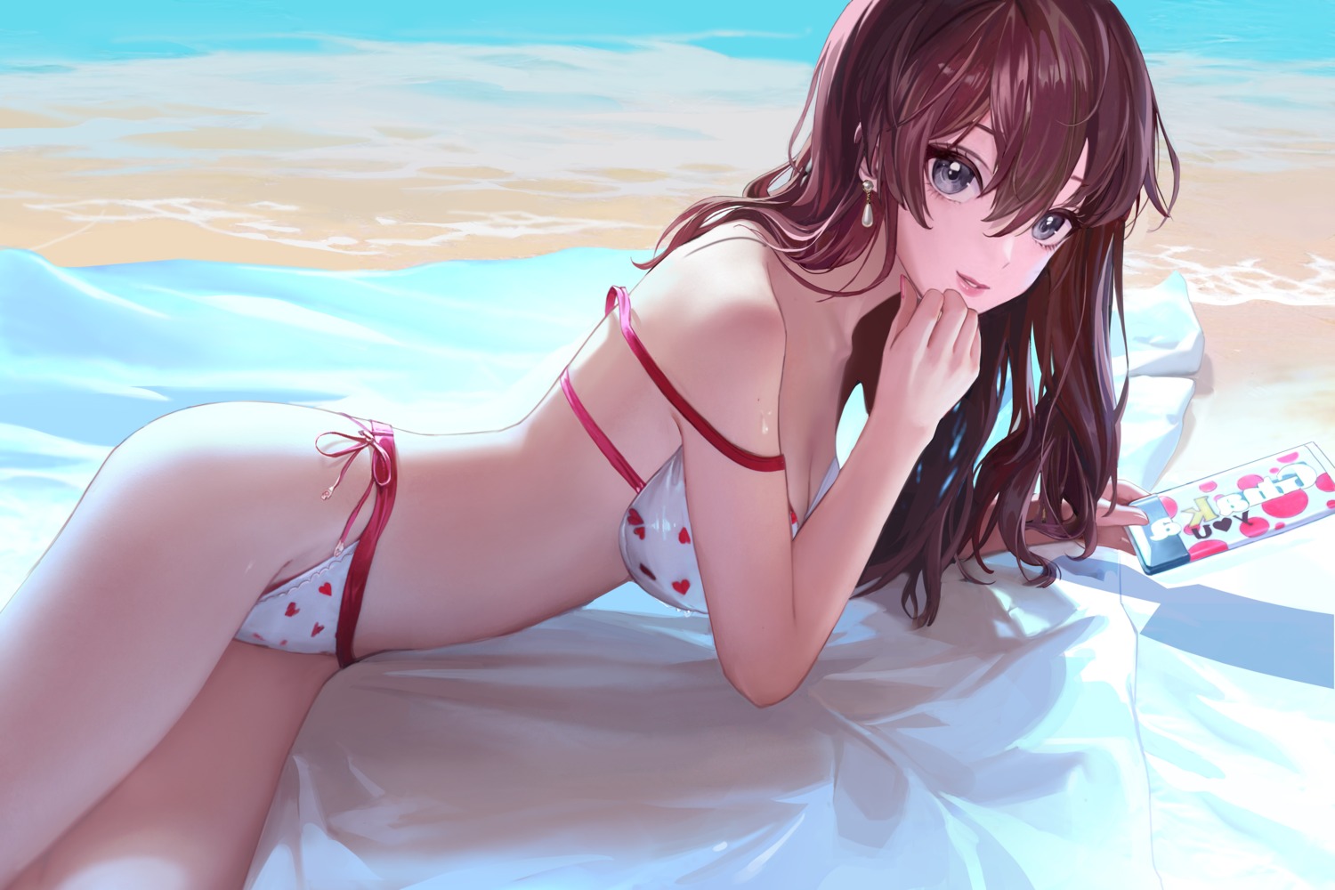 bikini butter_squid ichinose_shiki swimsuits the_idolm@ster the_idolm@ster_cinderella_girls