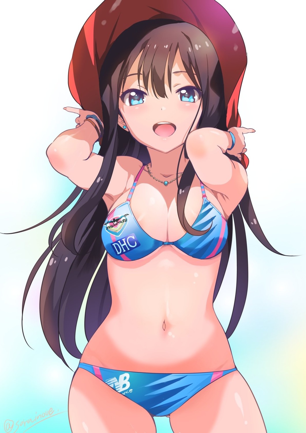 bikini inoue_sora shibuya_rin swimsuits the_idolm@ster the_idolm@ster_cinderella_girls